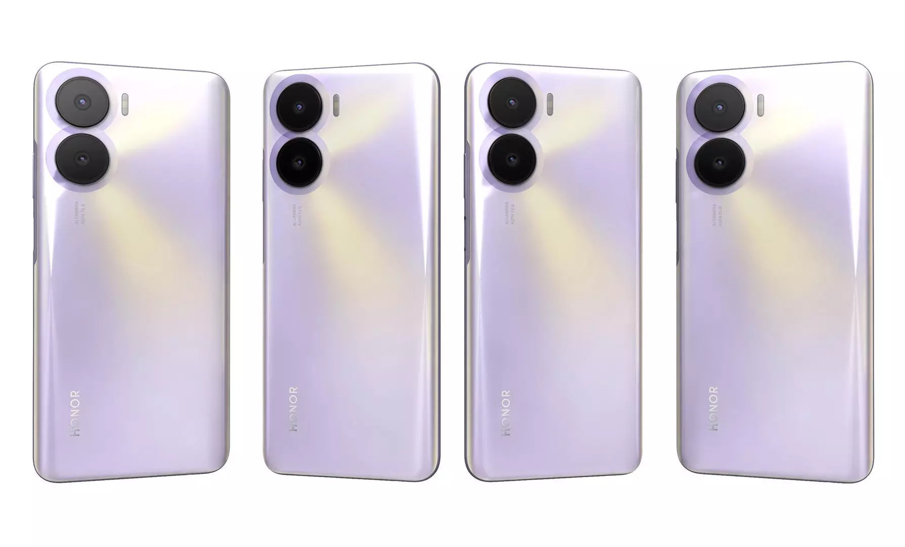 Honor Play 40 Plus Purple High Poly 3D model_3