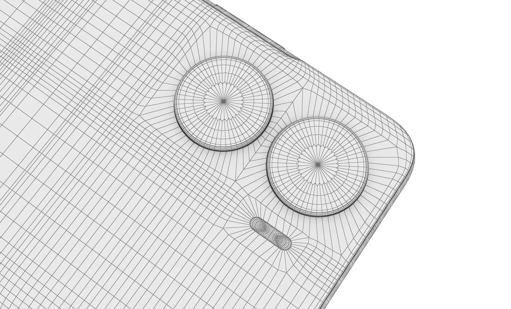 Honor Play 40 Plus Silver High Poly 3D model_18