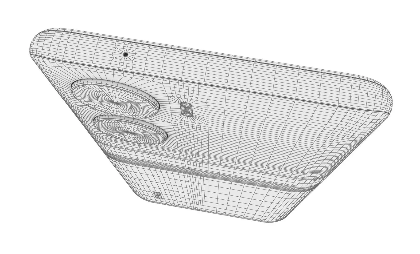 Honor Play 40 Plus Silver High Poly 3D model_13