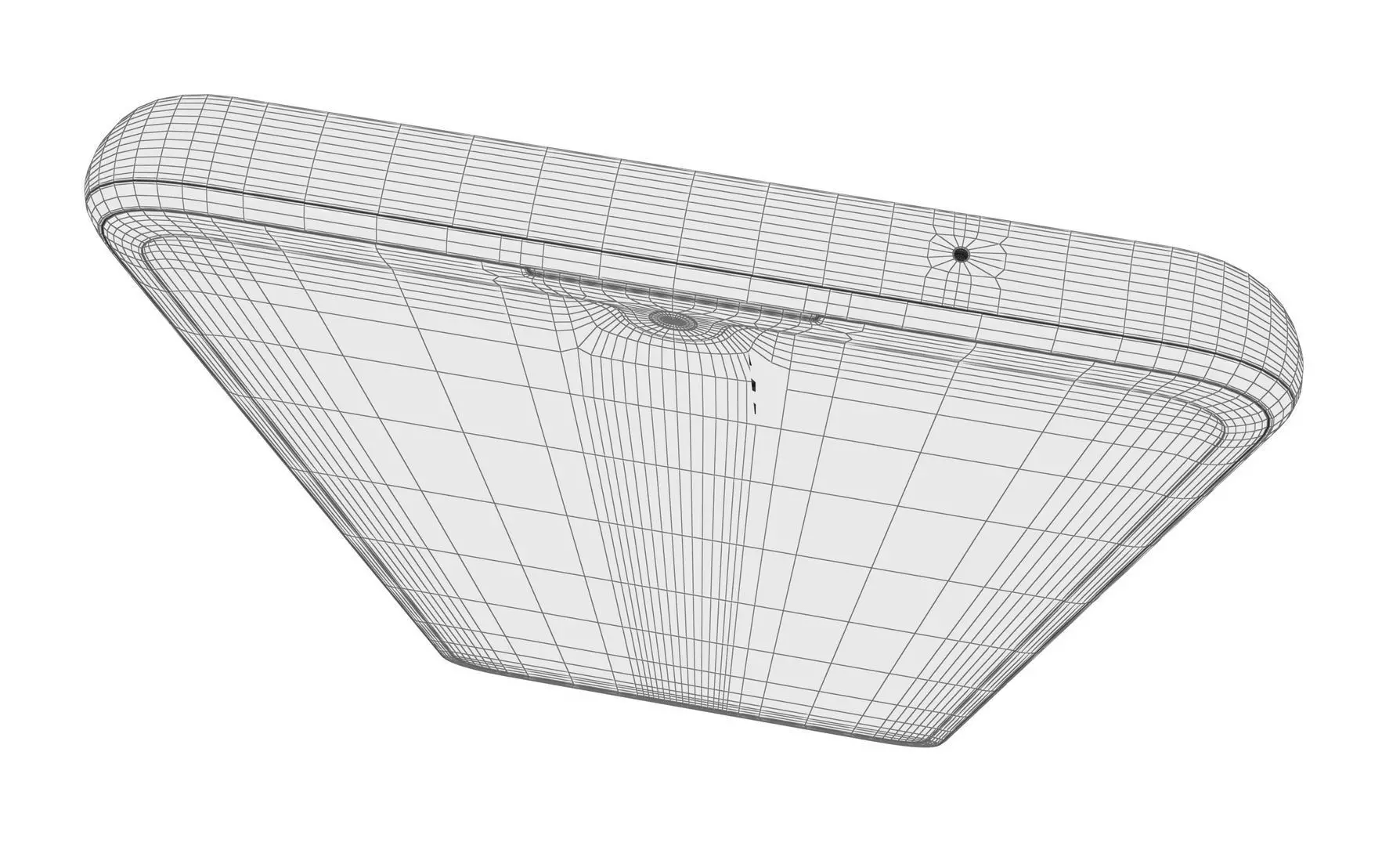 Honor Play 40 Plus Silver High Poly 3D model_12