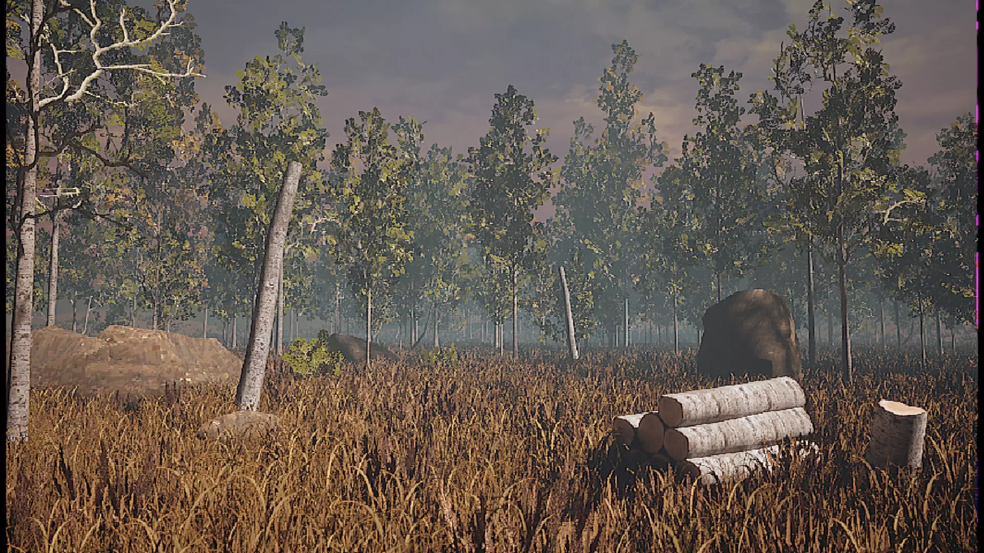 PSX Style Retro Nature Pack Low-poly 3D model_1