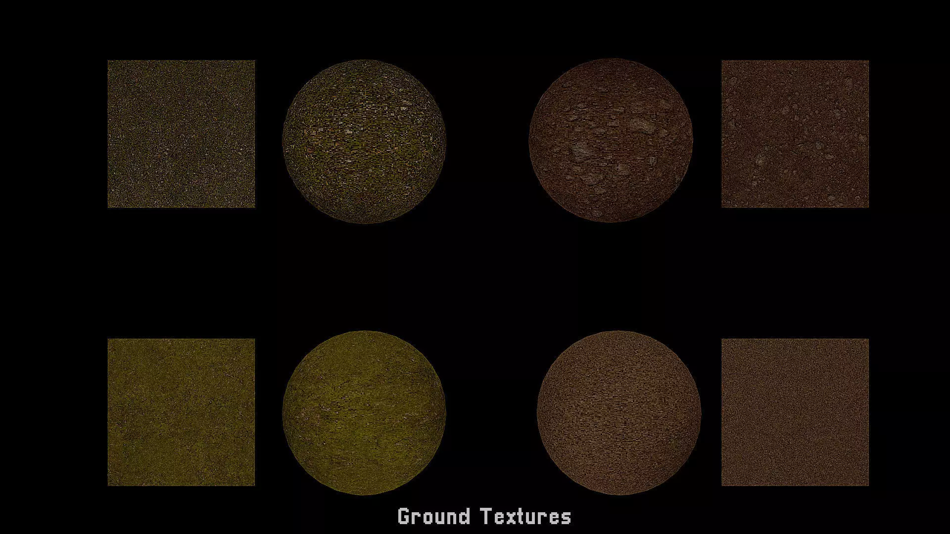 PSX Style Retro Nature Pack Low-poly 3D model_10