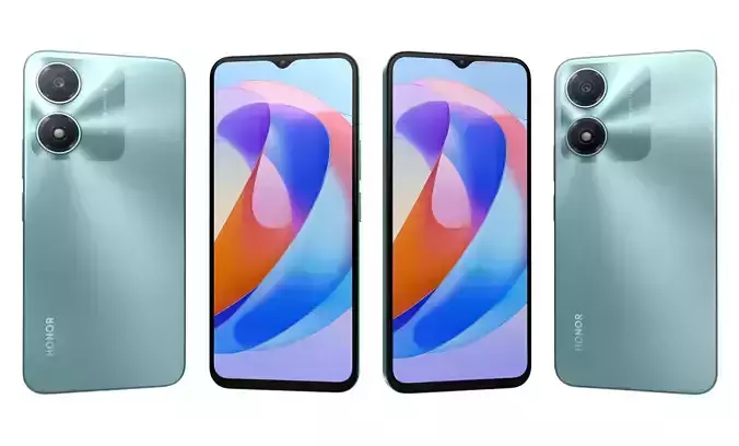 Honor Play 40C Green High Poly