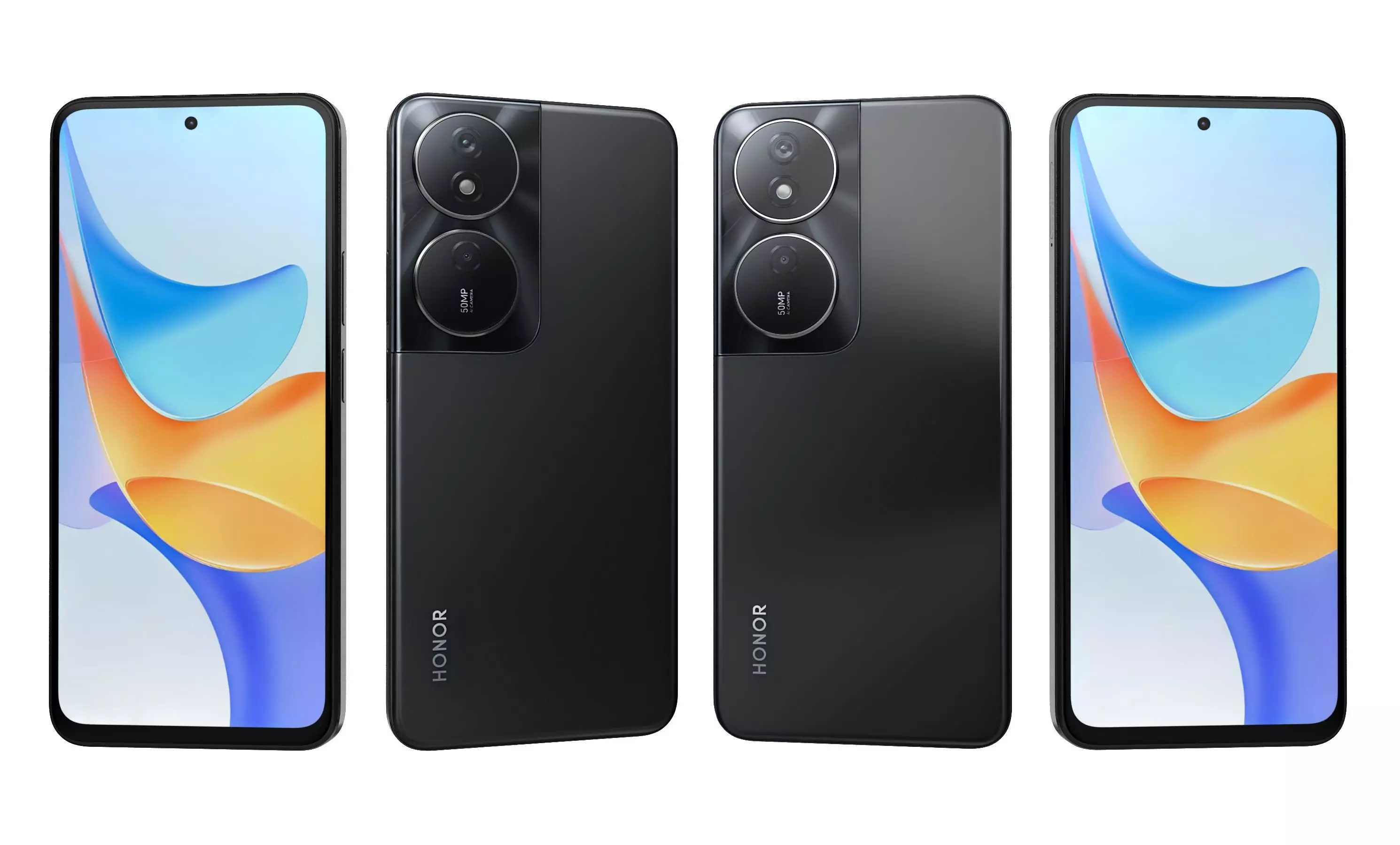 Honor Play 50 Plus Black High Poly 3D model_26