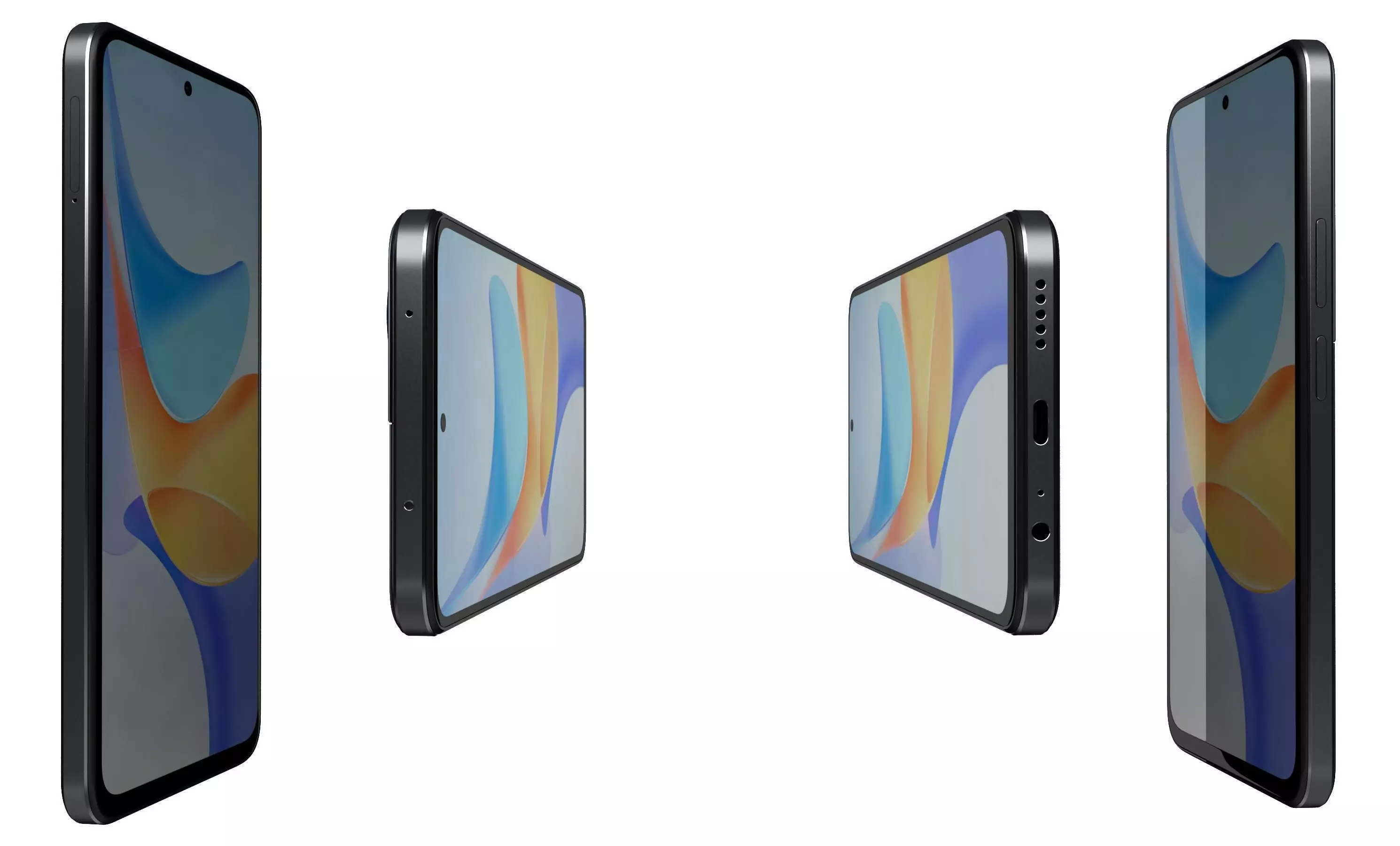 Honor Play 50 Plus Black High Poly 3D model_1