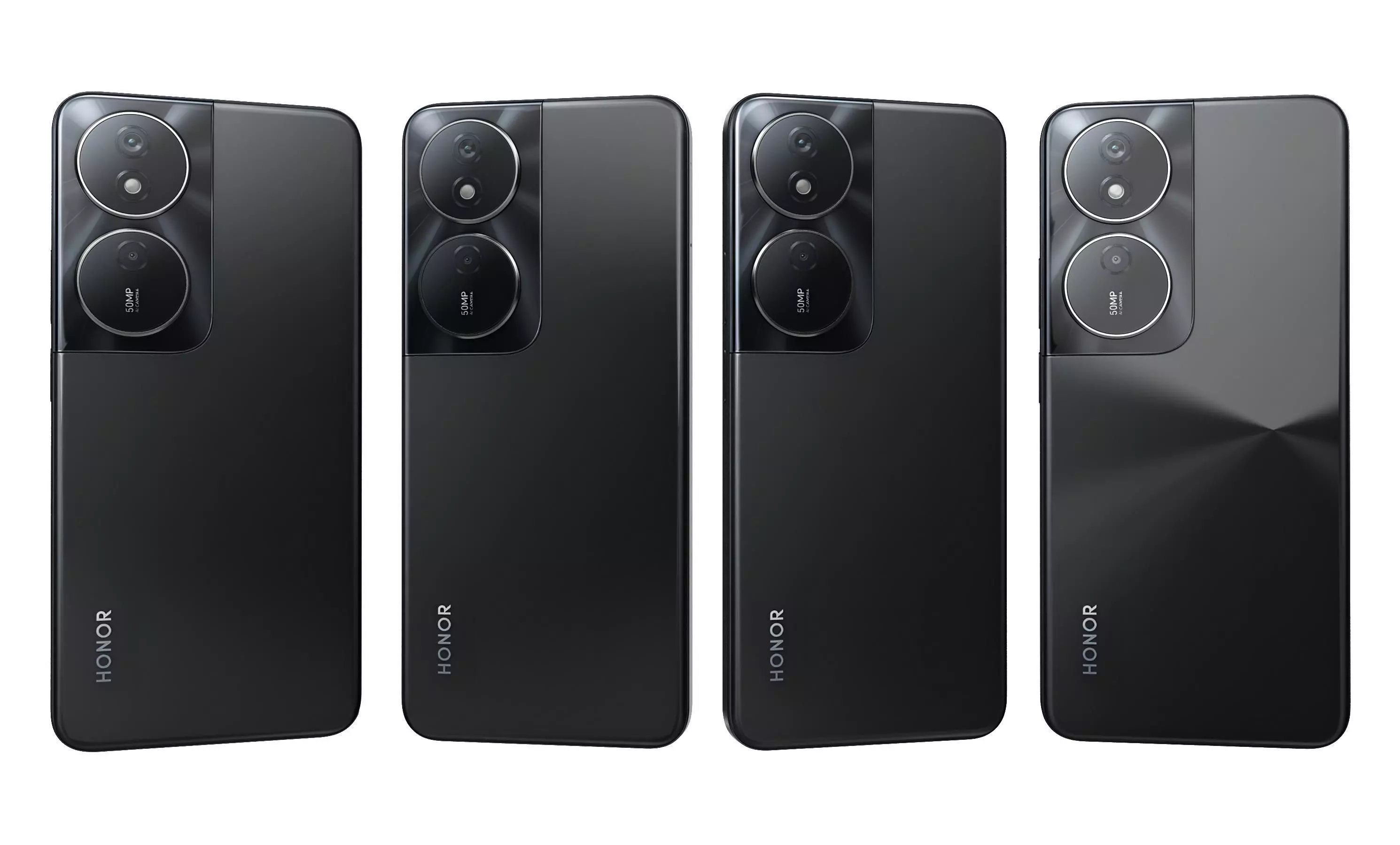 Honor Play 50 Plus Black High Poly 3D model_10