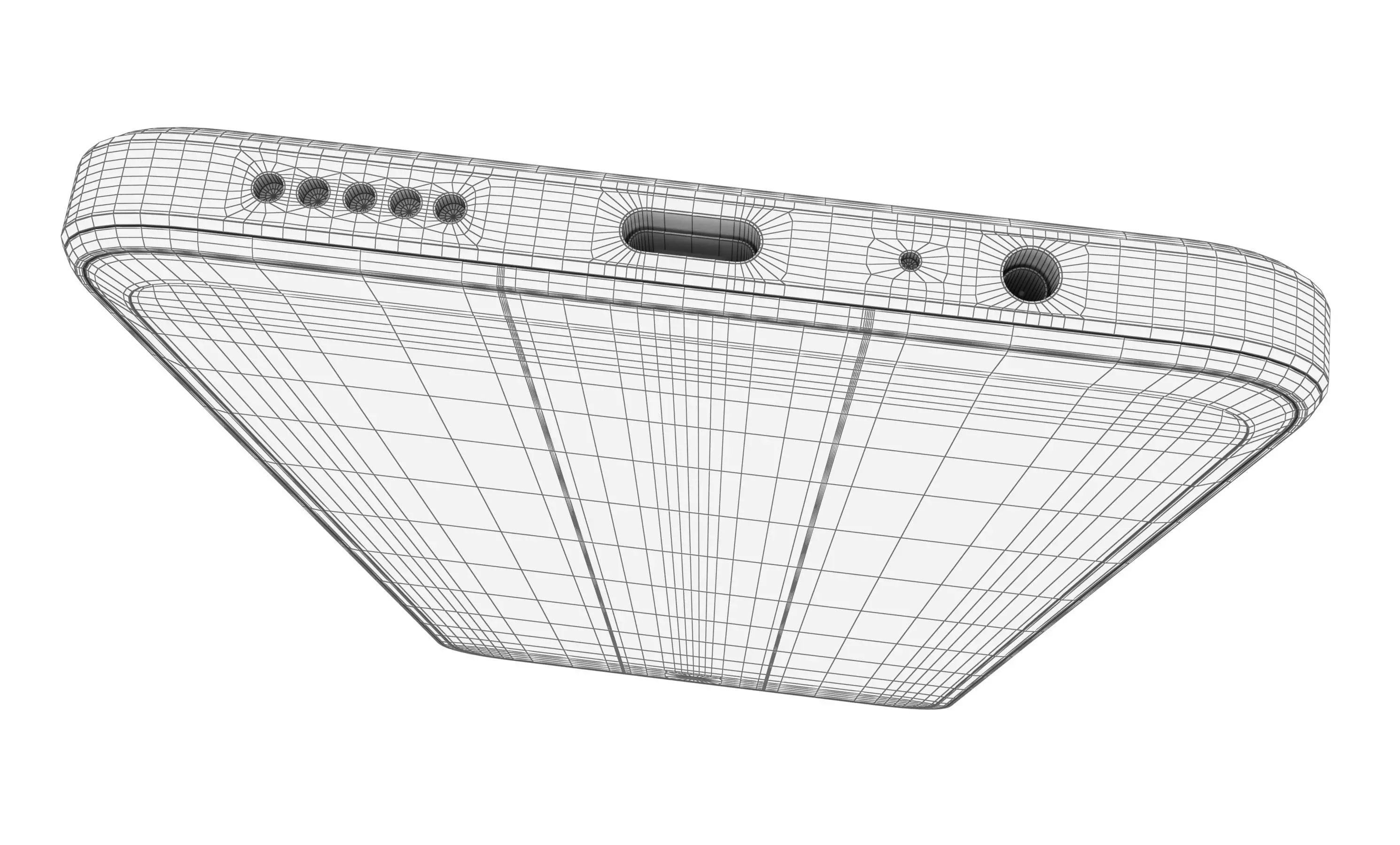 Honor Play 50 Plus Black High Poly 3D model_15