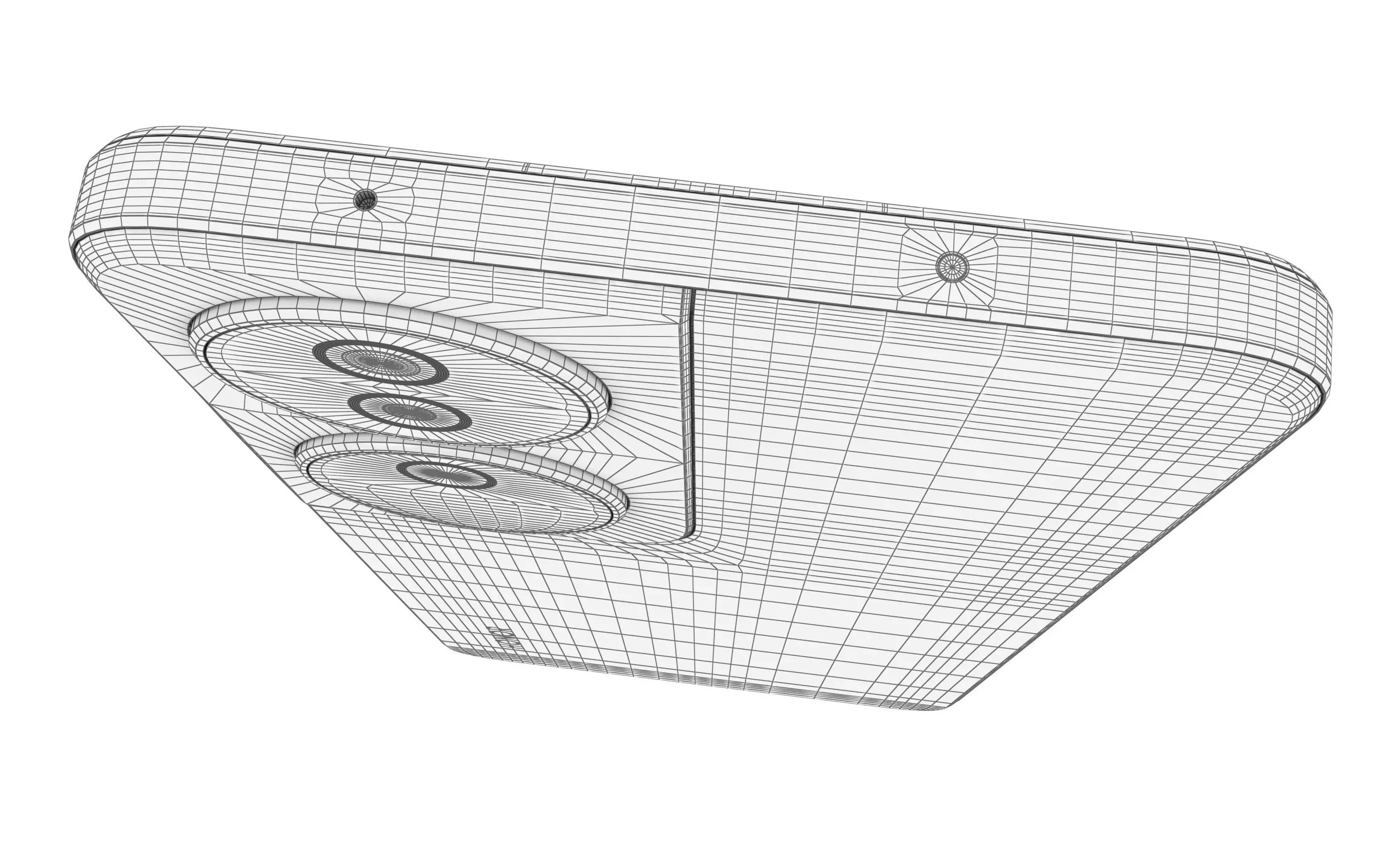 Honor Play 50 Plus Blue High Poly 3D model_14