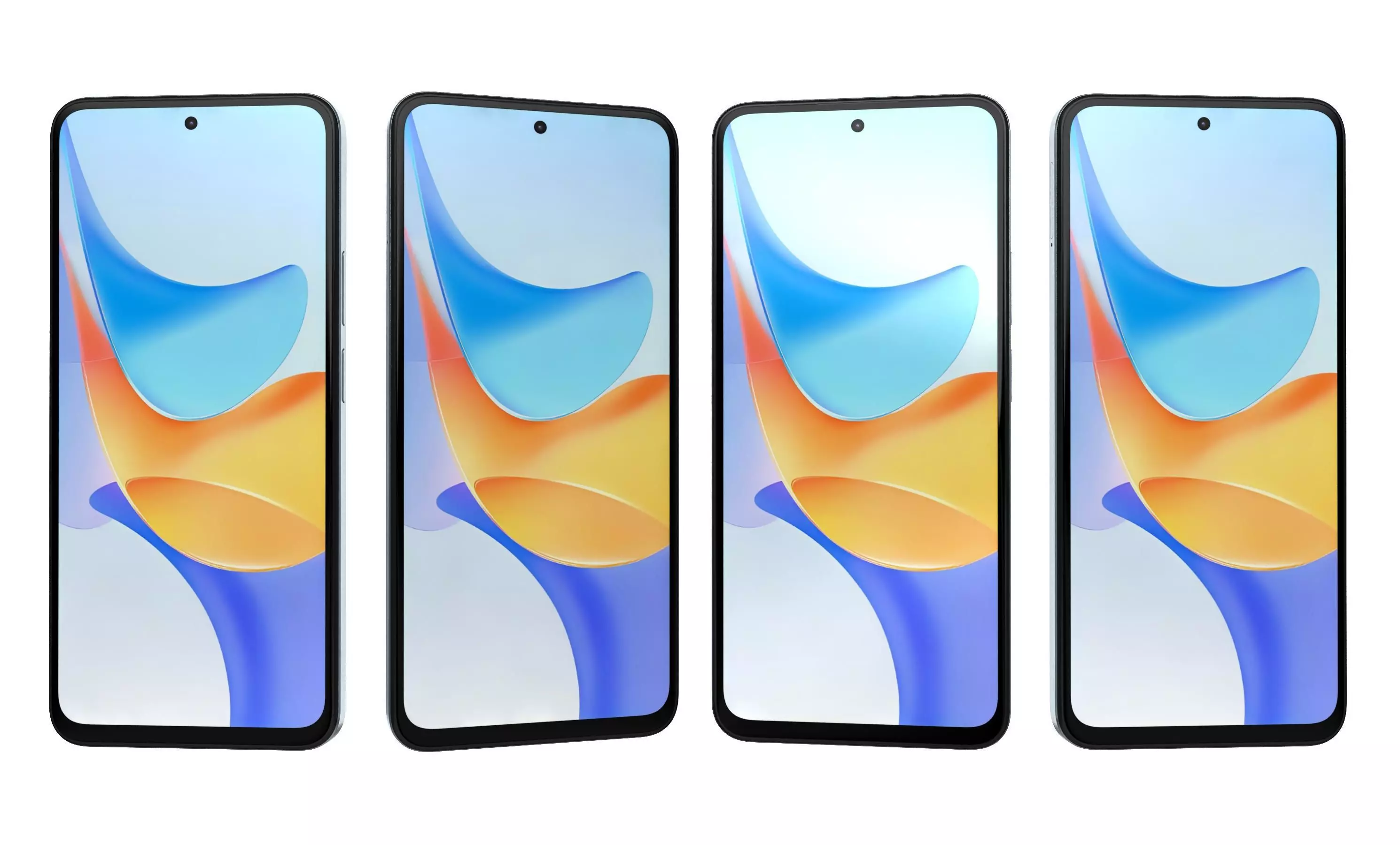 Honor Play 50 Plus Blue High Poly 3D model_29