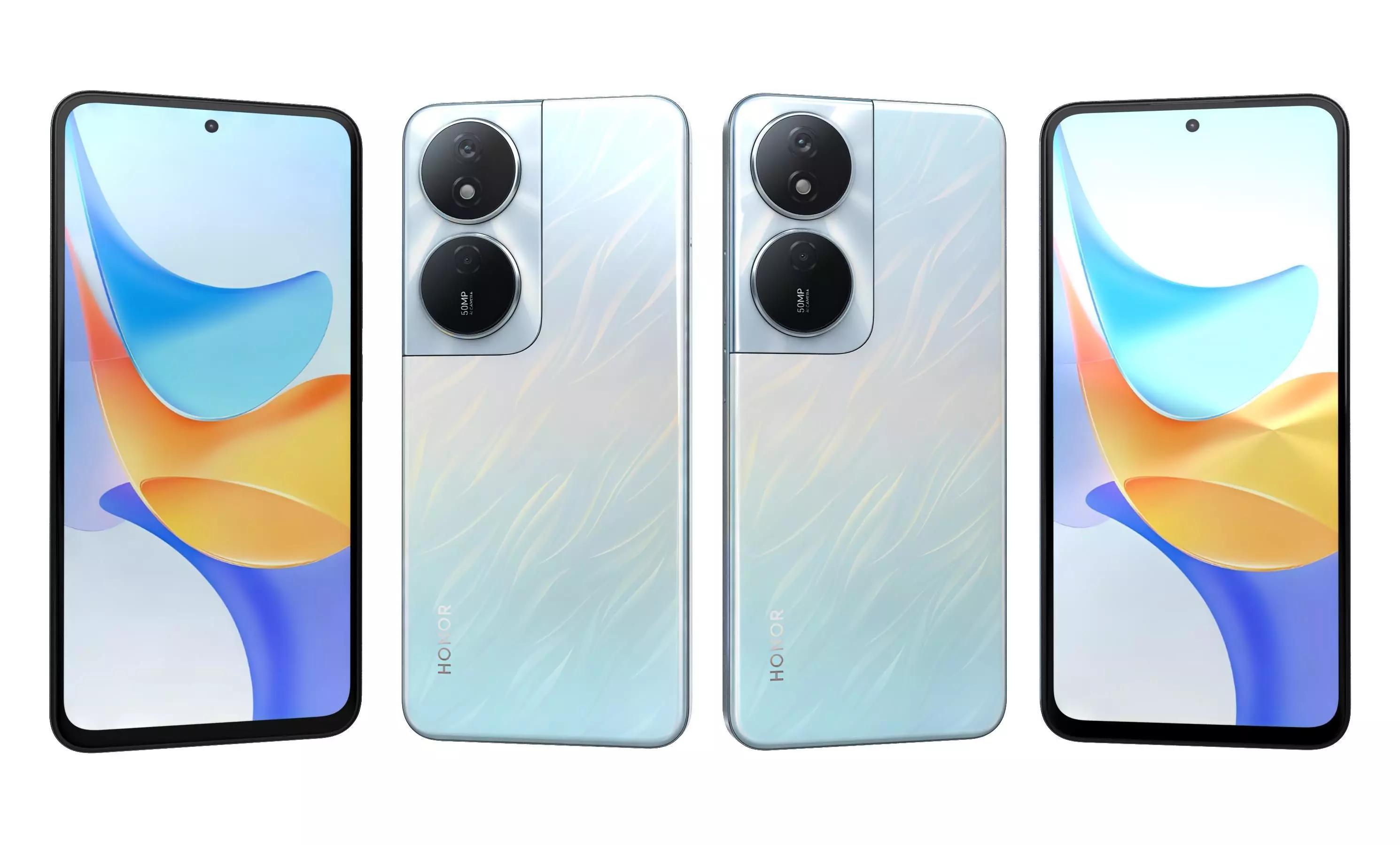 Honor Play 50 Plus Blue High Poly 3D model_21