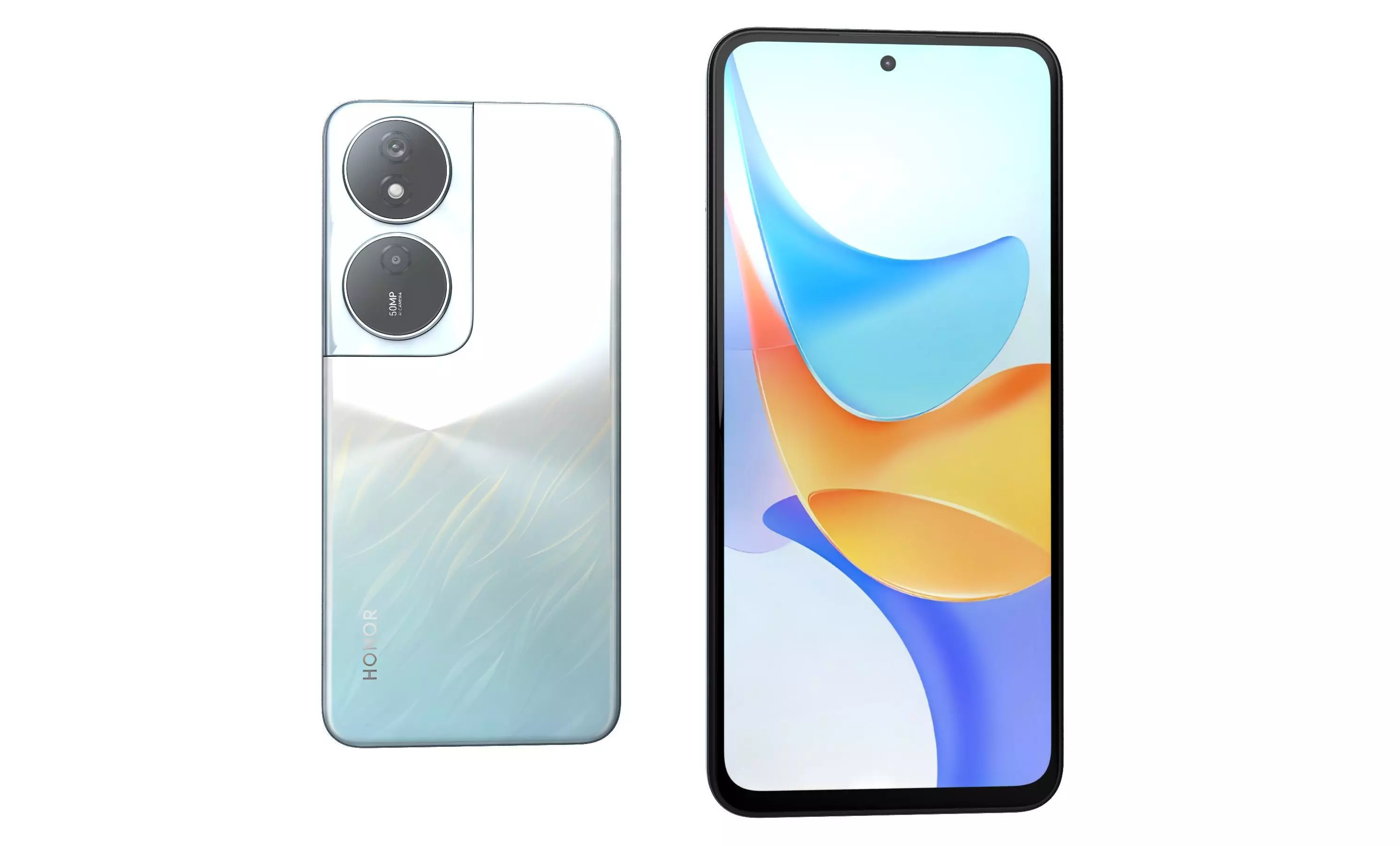 Honor Play 50 Plus Blue High Poly 3D model_30