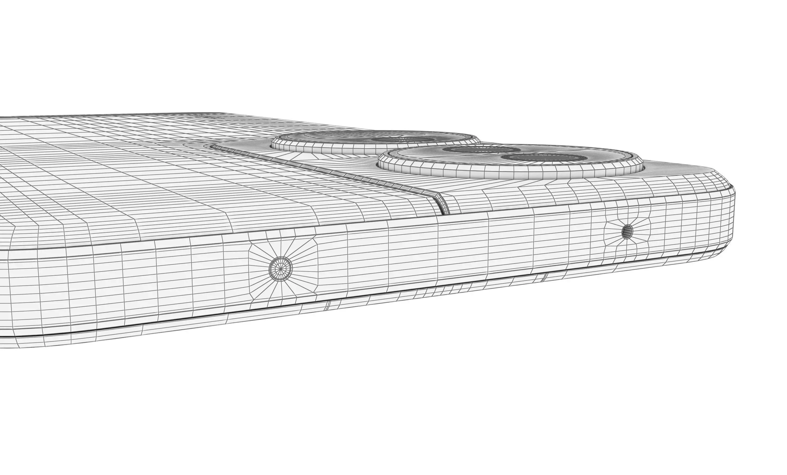 Honor Play 50 Plus Blue High Poly 3D model_19