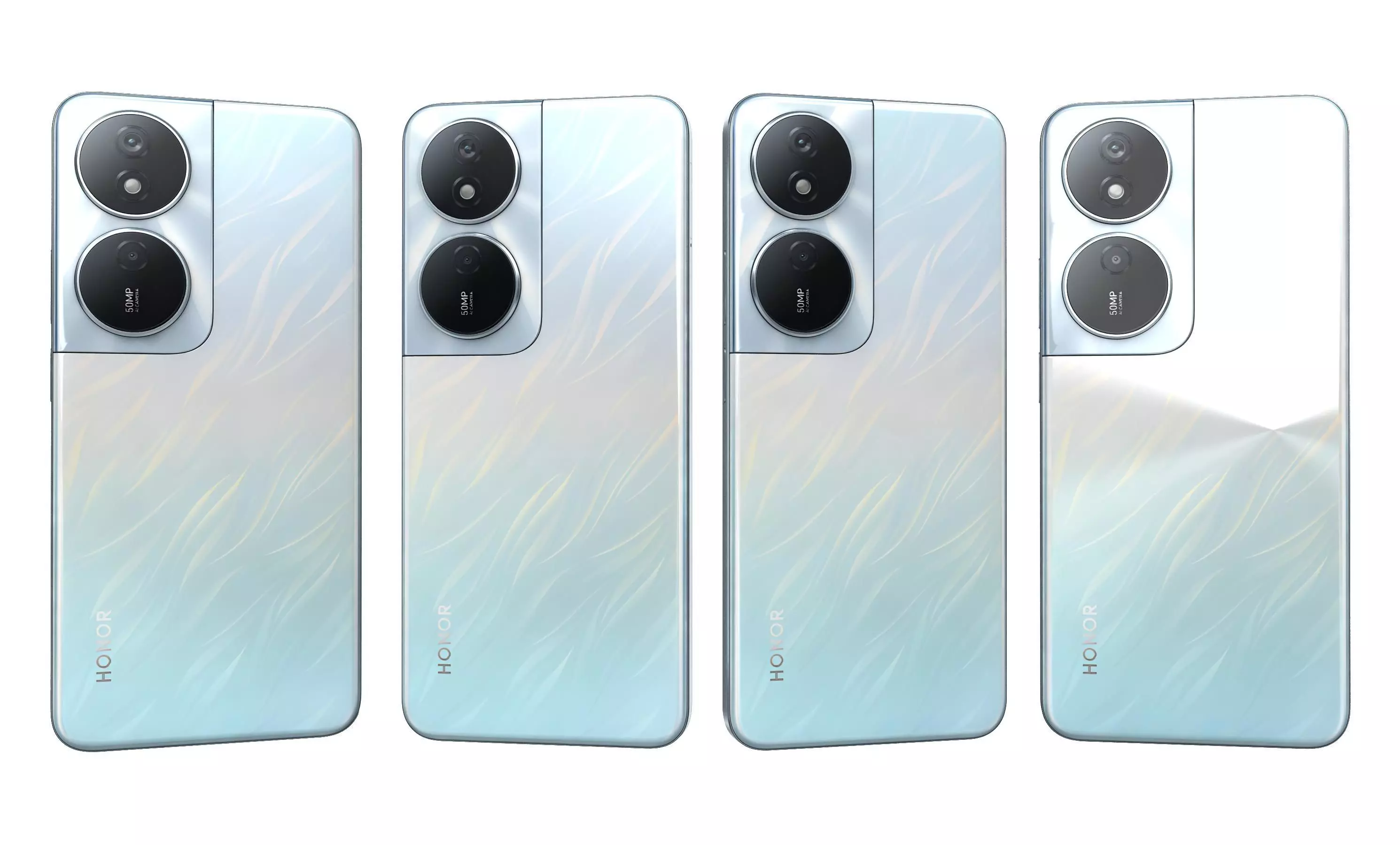 Honor Play 50 Plus Blue High Poly 3D model_25