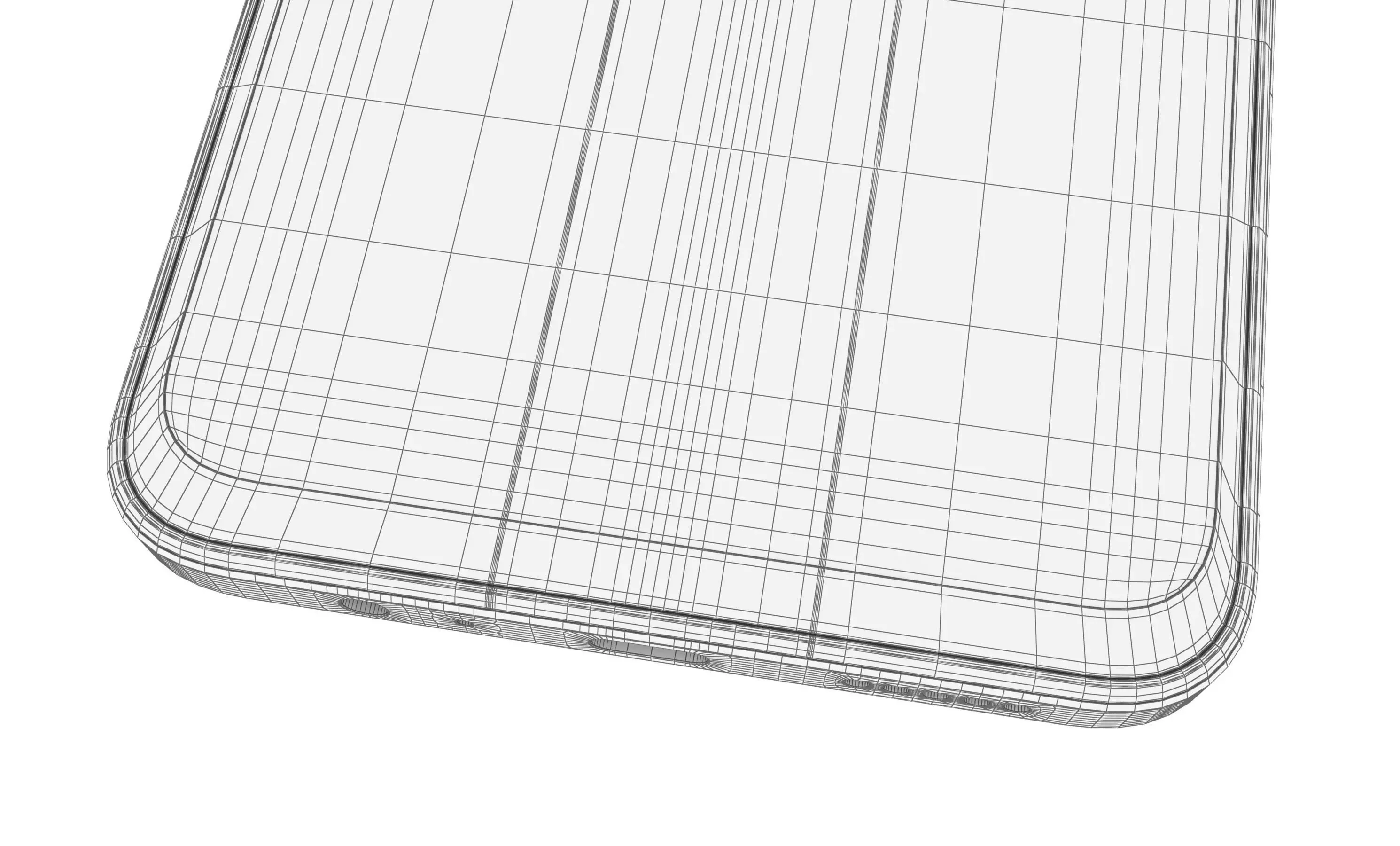 Honor Play 50 Plus Purple High Poly 3D model_17