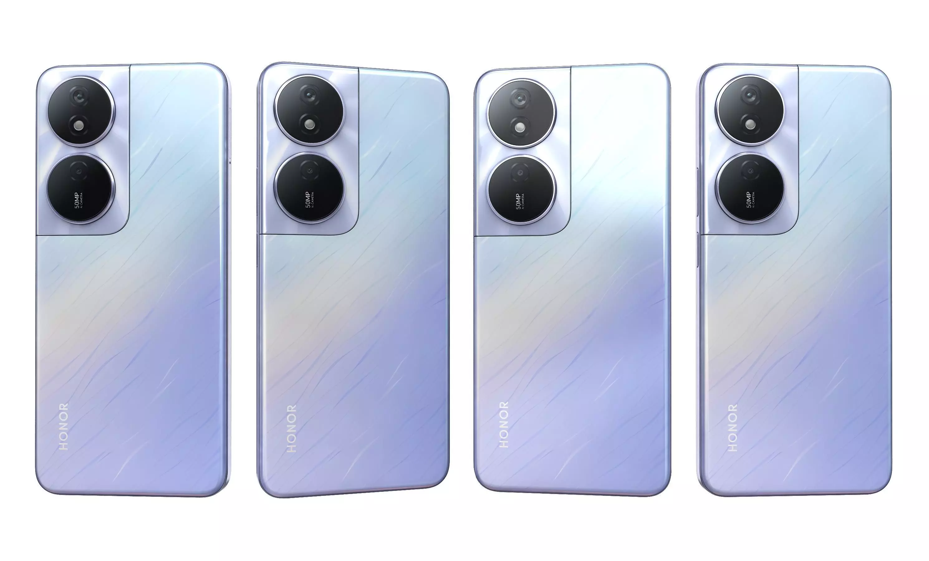 Honor Play 50 Plus Purple High Poly 3D model_27