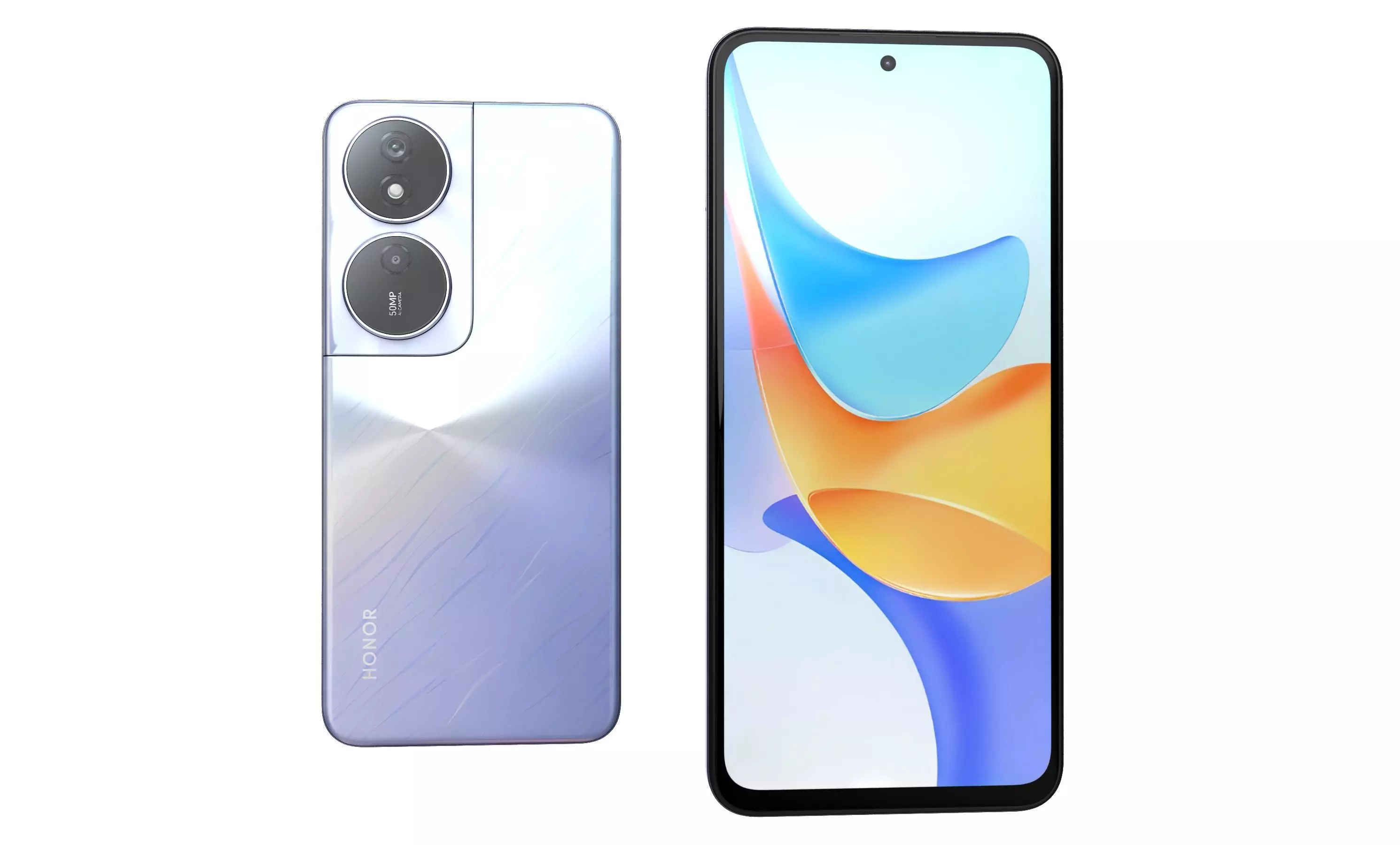 Honor Play 50 Plus Purple High Poly 3D model_30