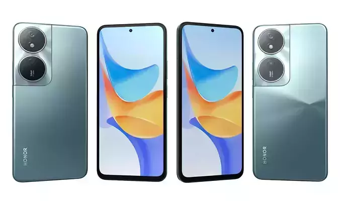 Honor Play 50 Plus Green High Poly