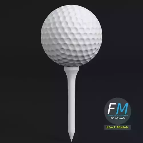 Golf ball and Tee set