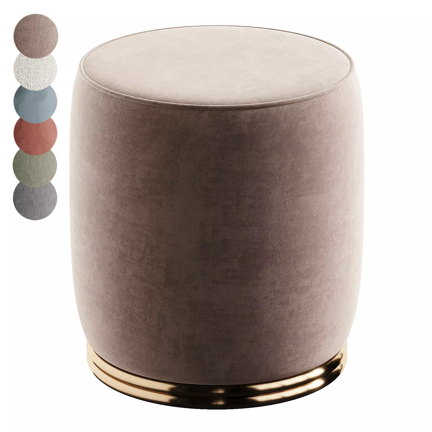 pouf pantelleria 1 3D model_0