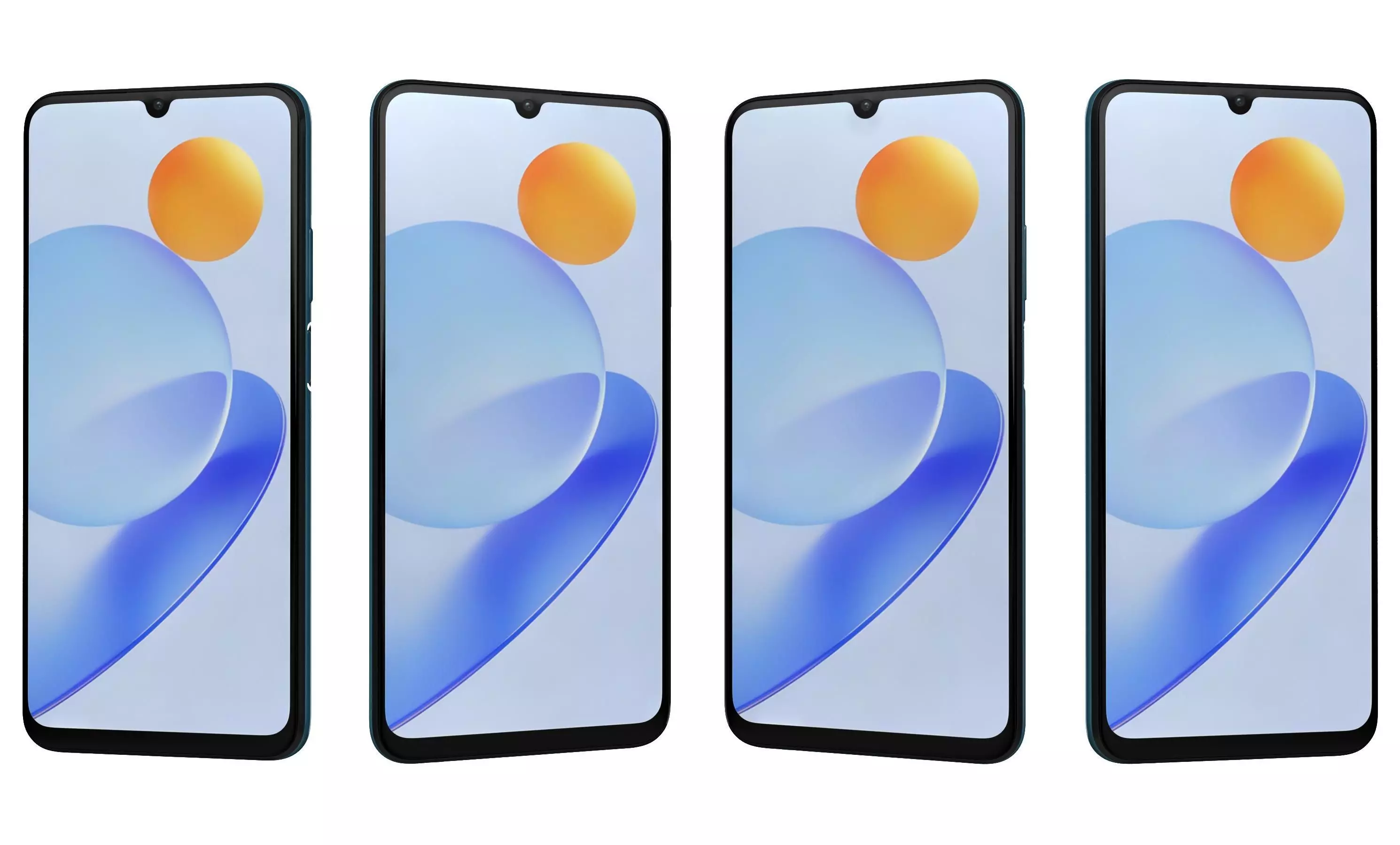 Honor Play7T All Colors High Poly 3D model_10