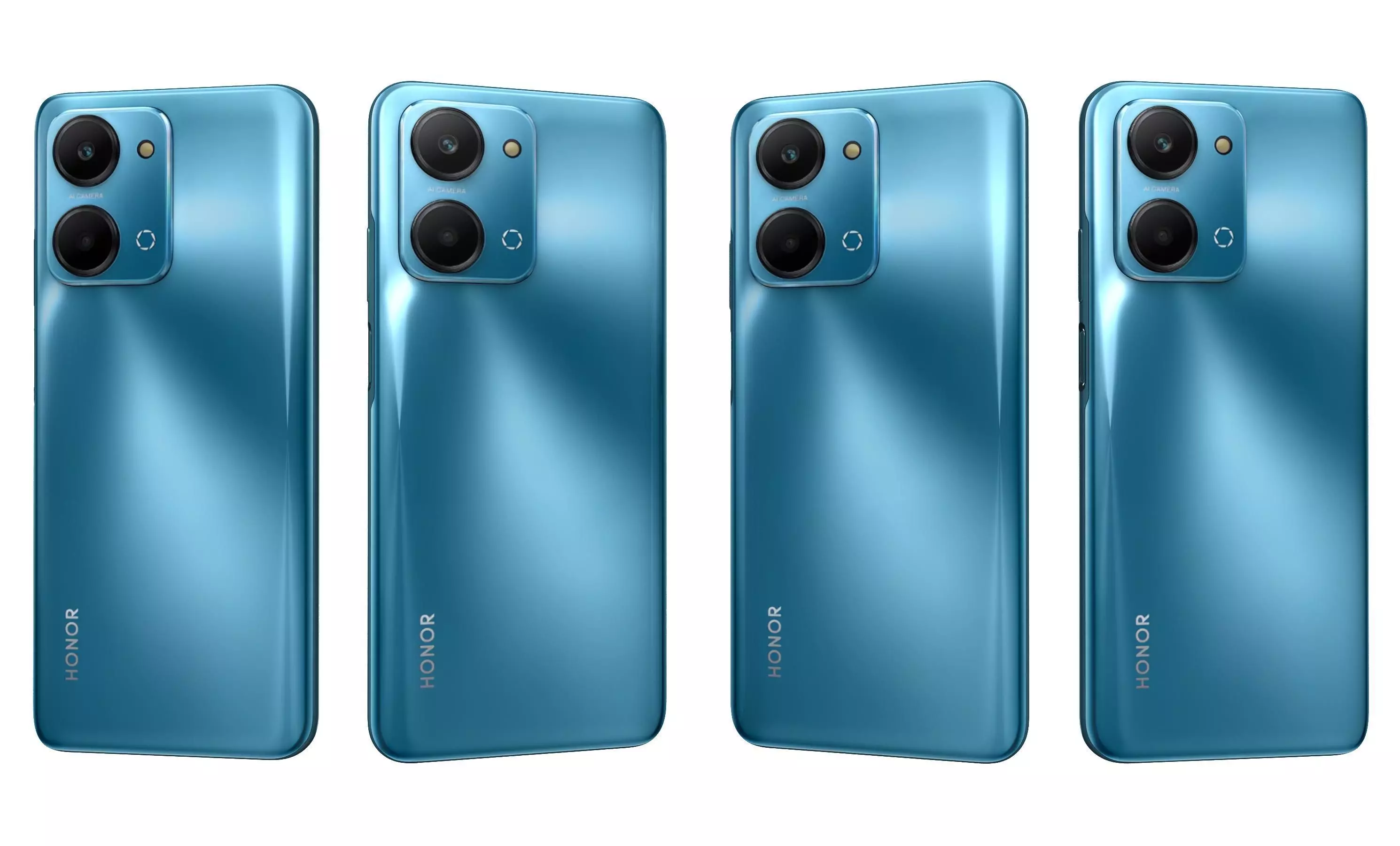 Honor Play7T All Colors High Poly 3D model_8