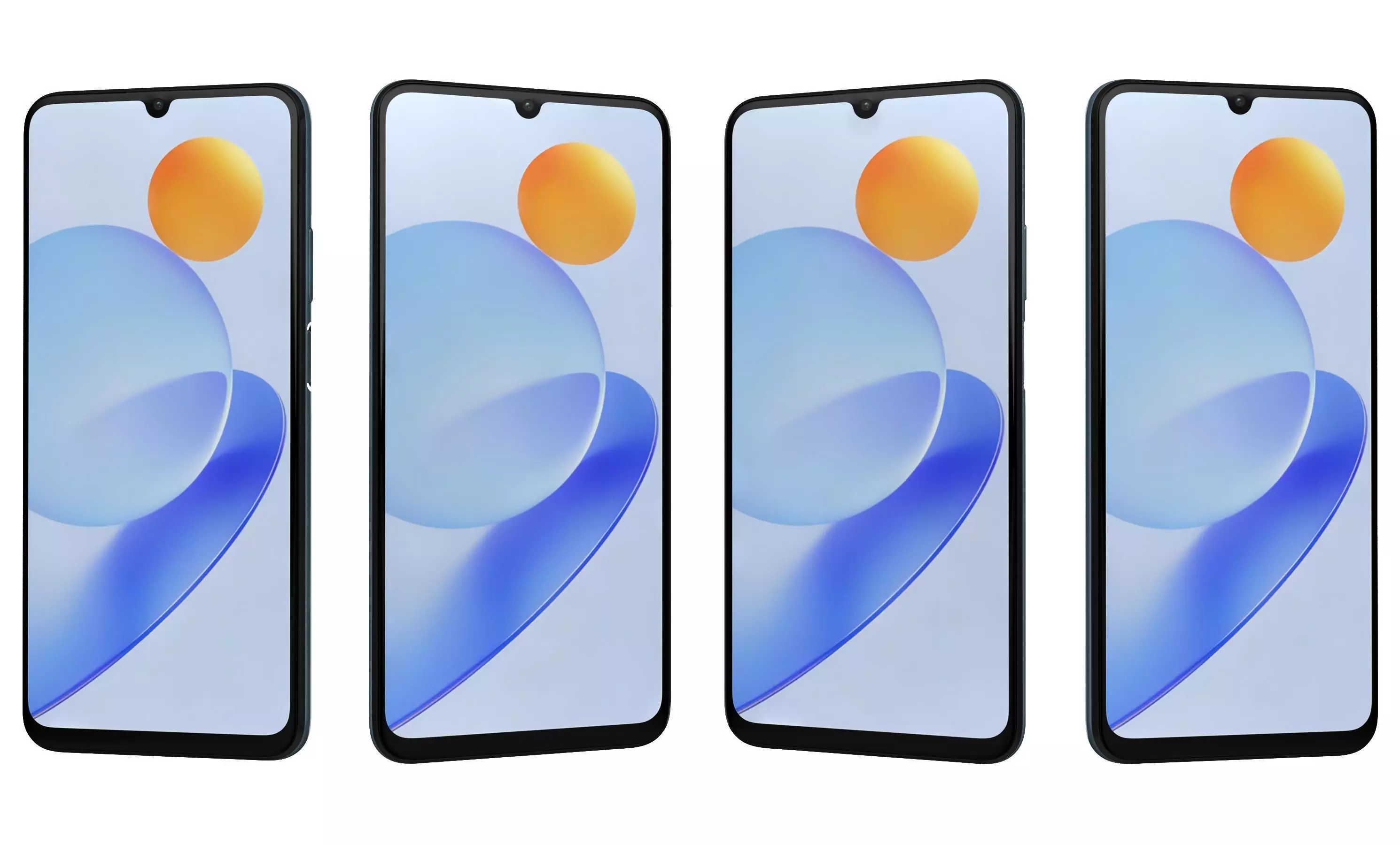 Honor Play7T All Colors High Poly 3D model_21