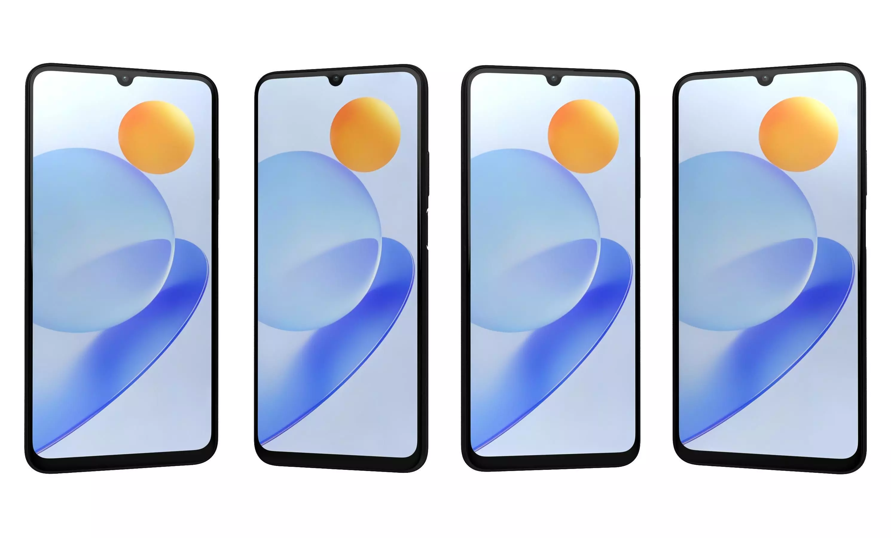 Honor Play7T All Colors High Poly 3D model_12