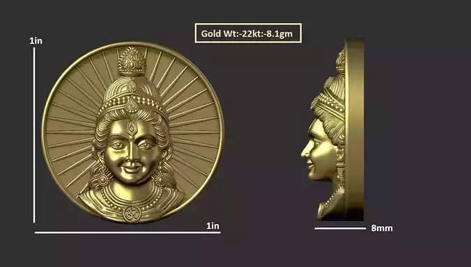 ramlala coin  3D print model
