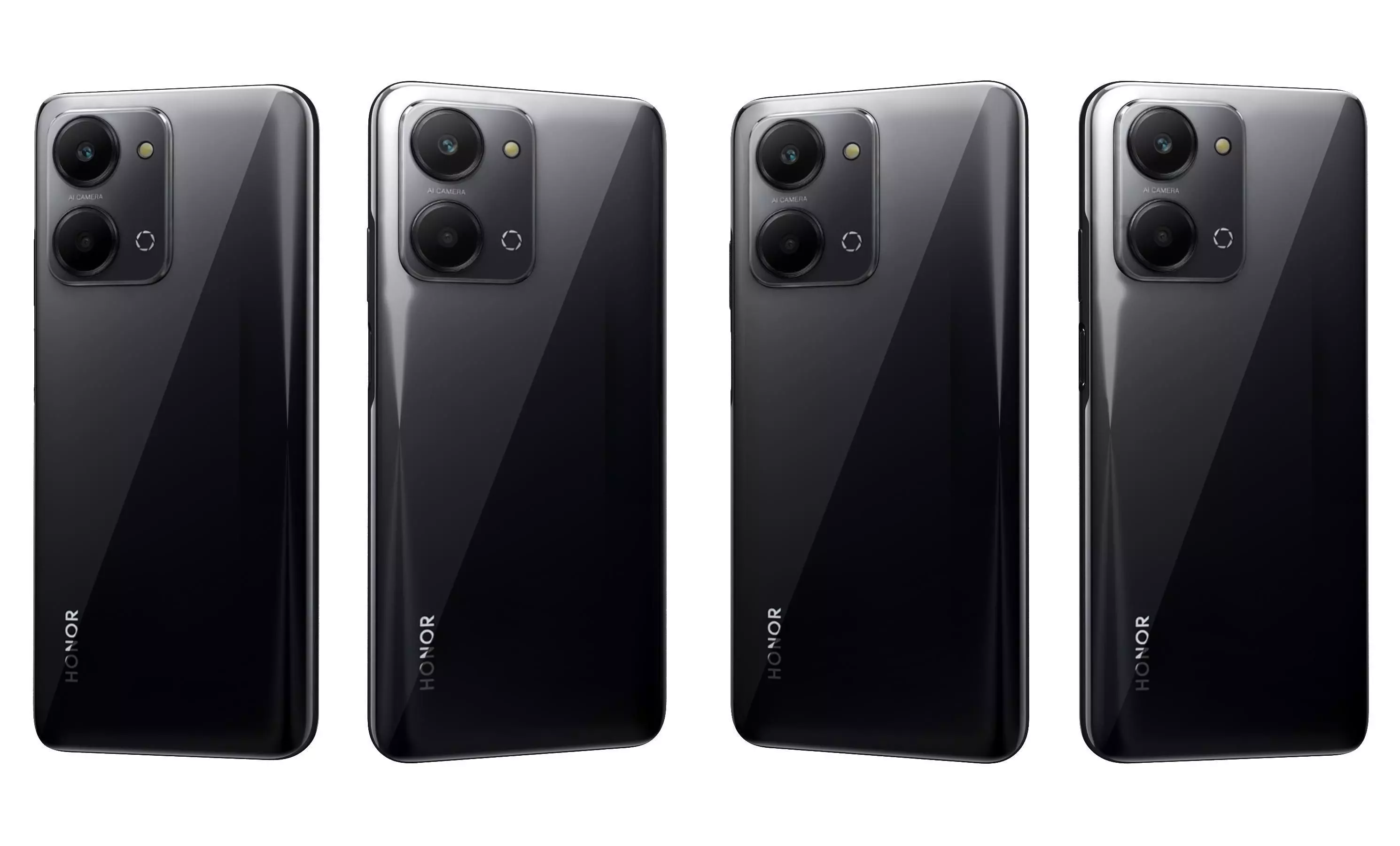 Honor Play7T Black High Poly 3D model_26