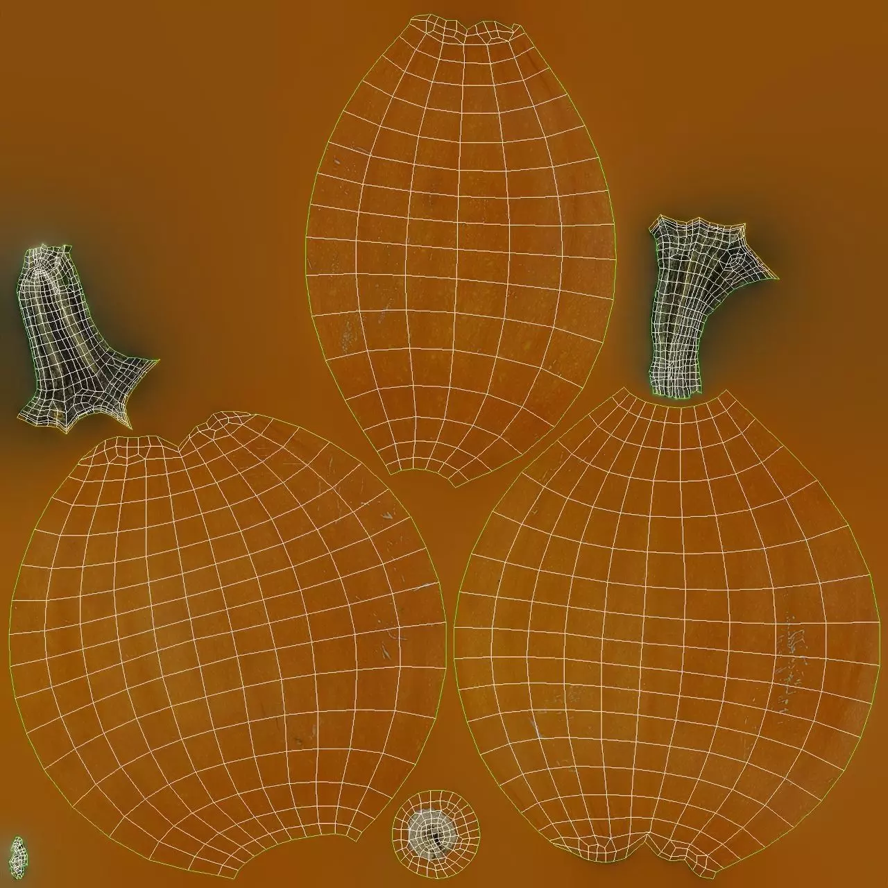 Scanned pumpkins 3D Model Collection 3D model_13