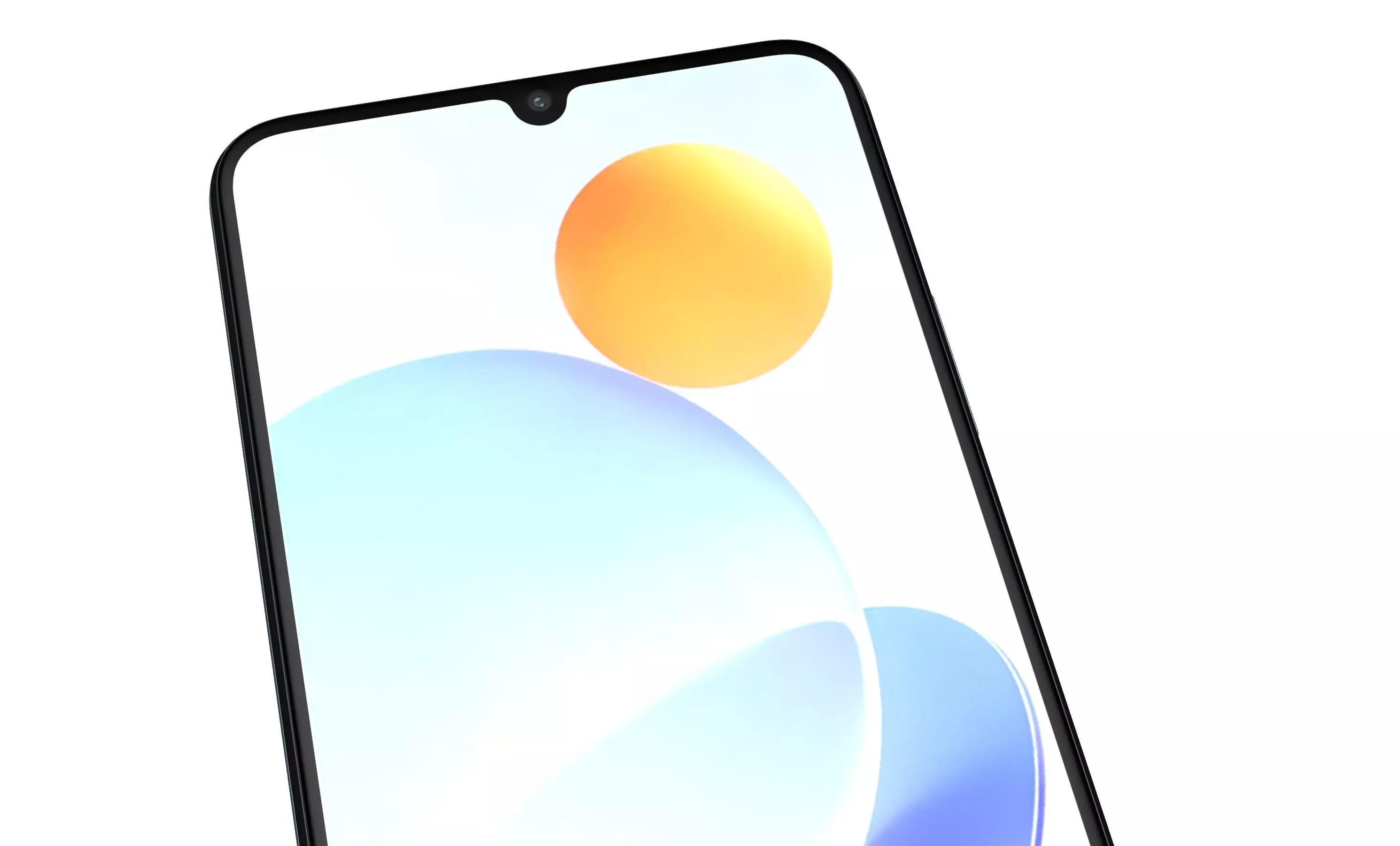 Honor Play7T White High Poly 3D model_8