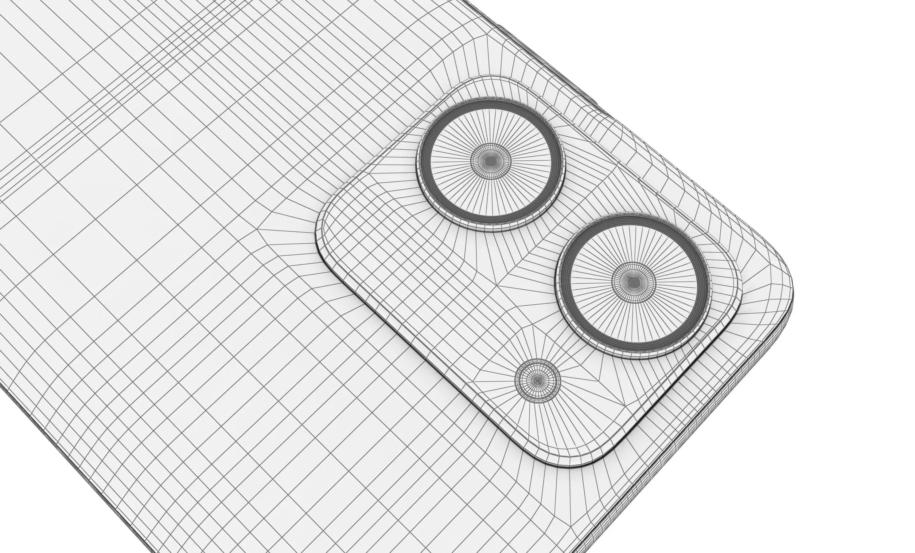 Honor Play7T White High Poly 3D model_20