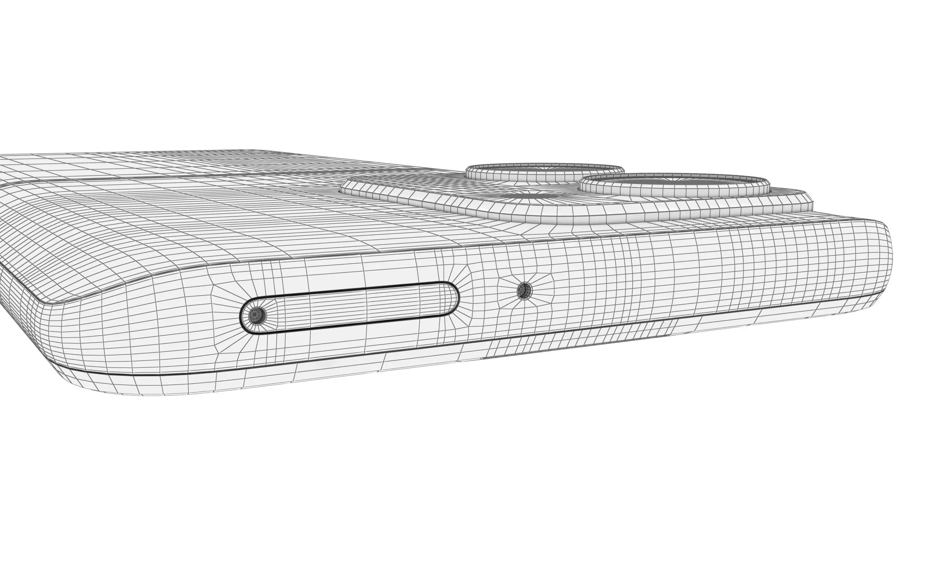 Honor Play7T White High Poly 3D model_19