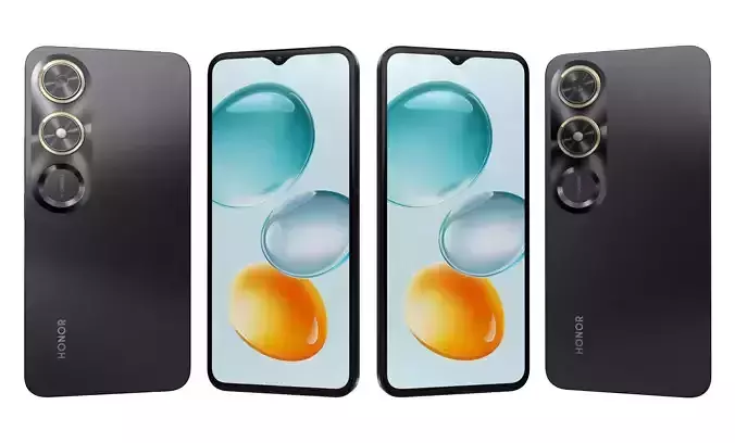 Honor Play9C Phantom Night Black High Poly