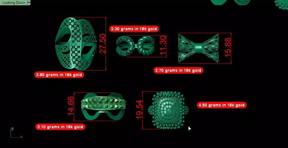 5 different fusion cut 3D print model_5