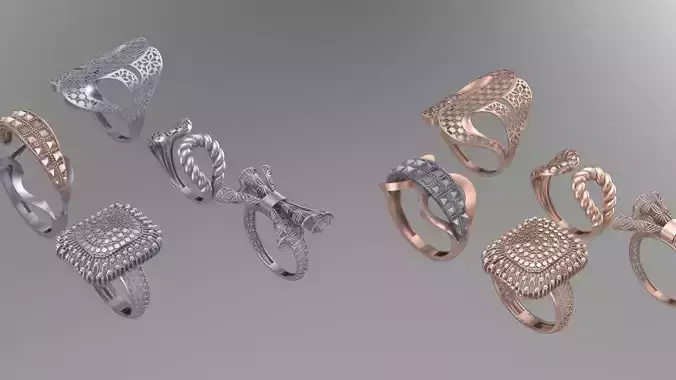 5 different fusion cut