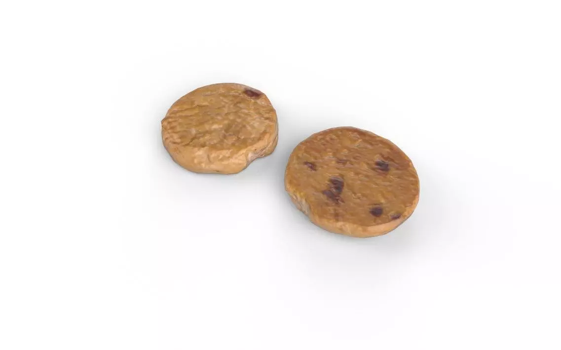 Cookie M07a Low-poly 3D model_3