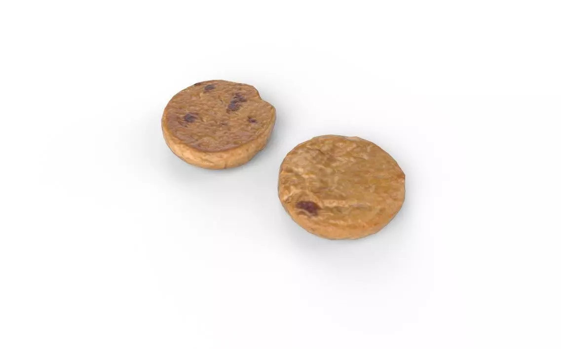 Cookie M07a Low-poly 3D model_5