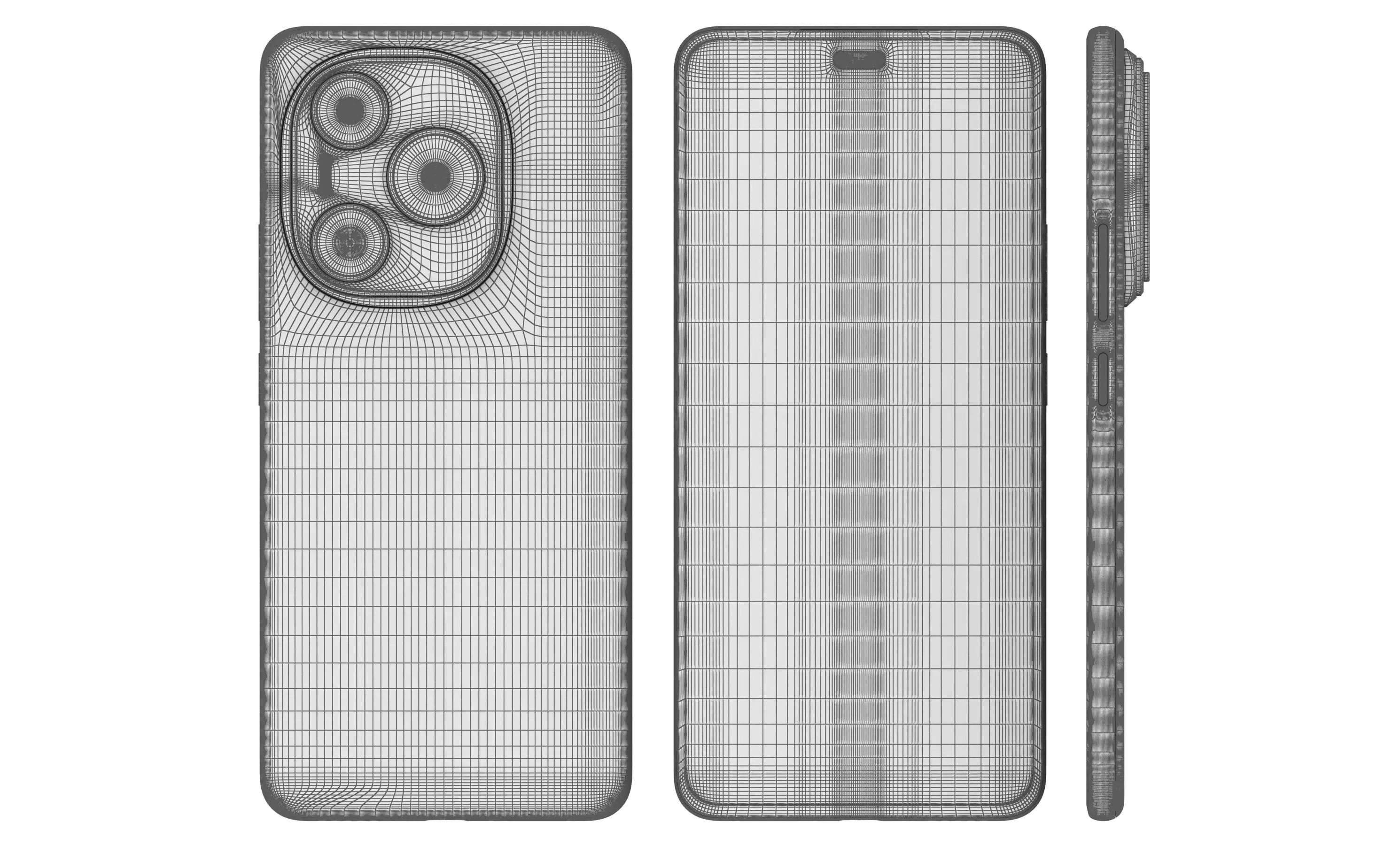 Honor Power All Colors High Poly 3D model_13