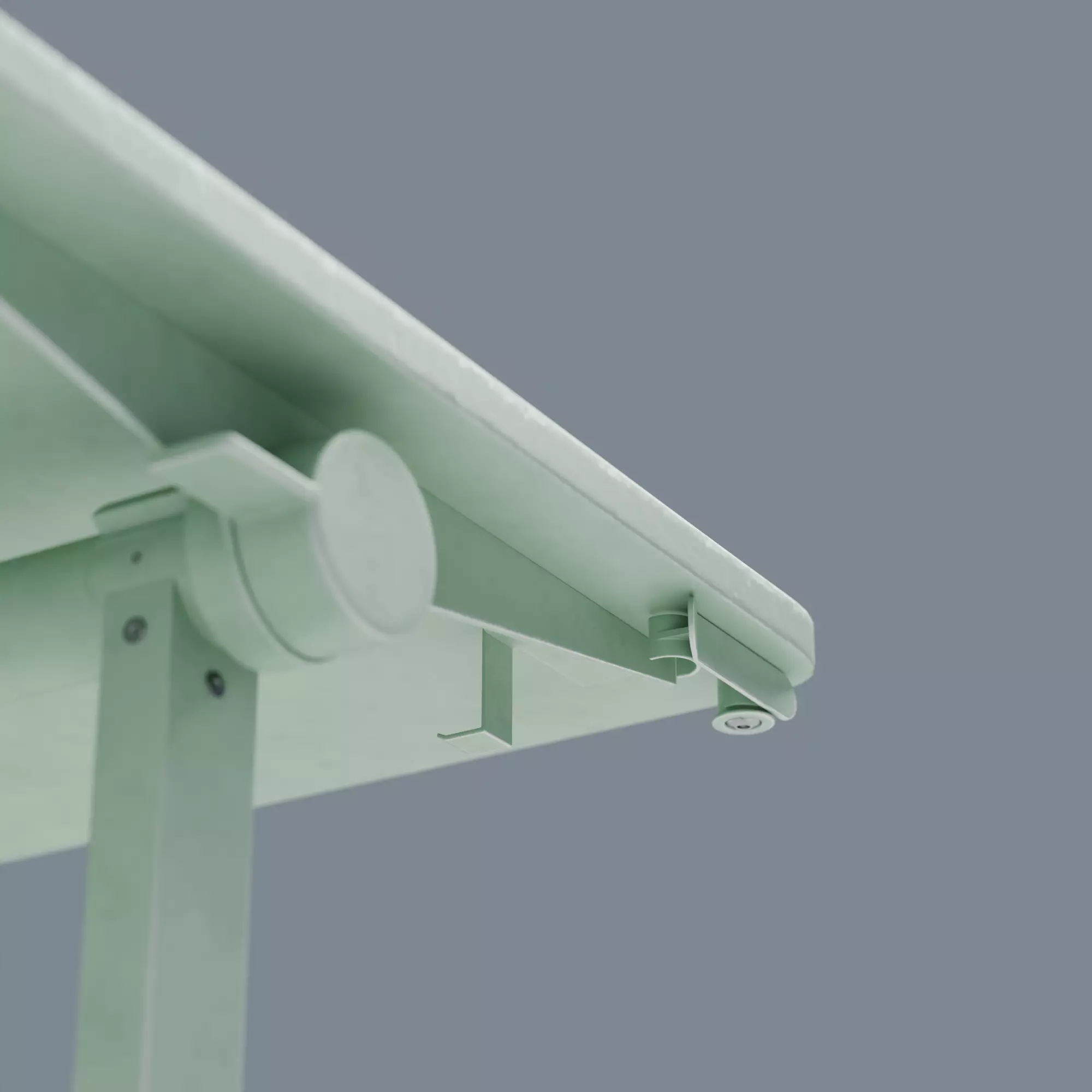 IKEA MITTZON desk table 3D model_2