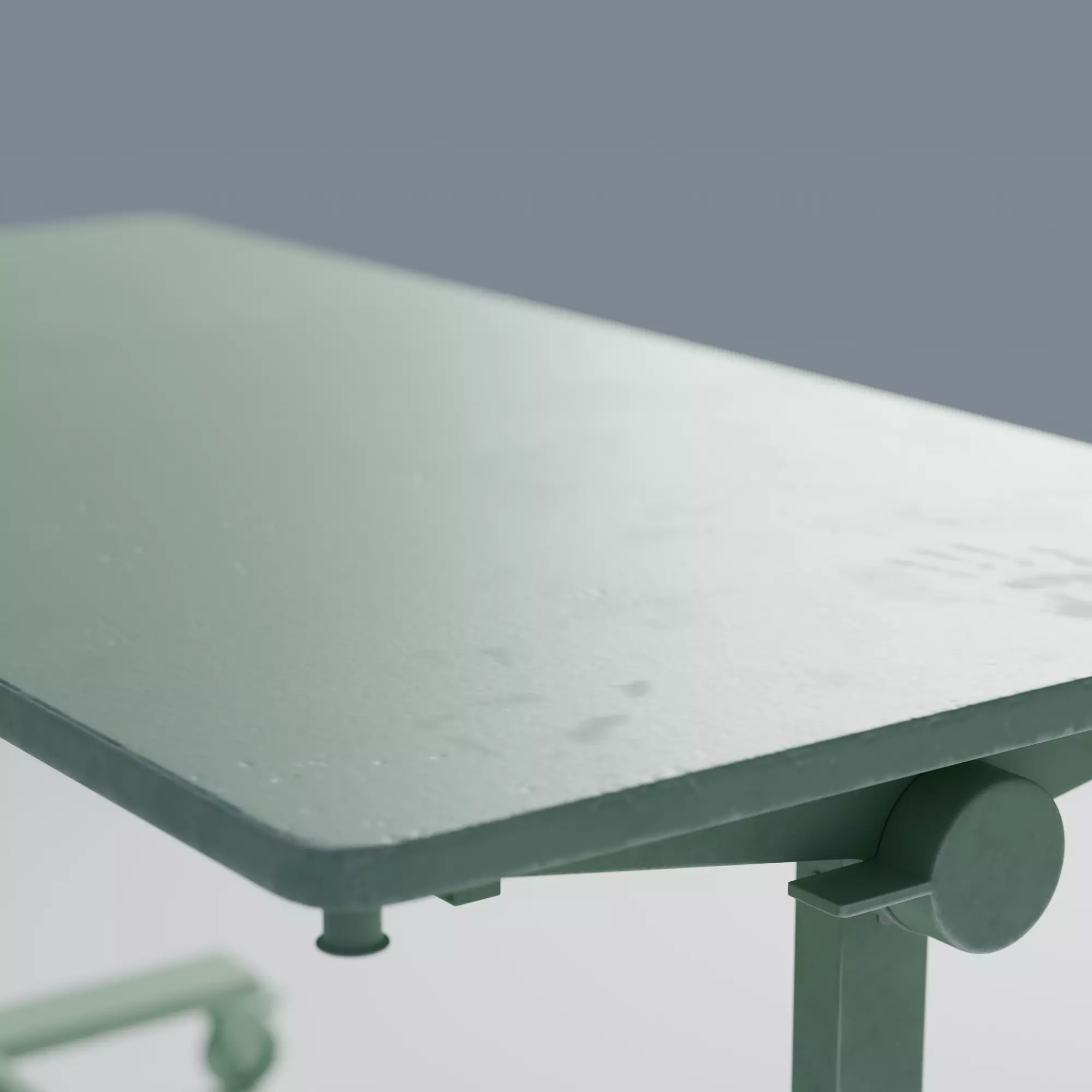 IKEA MITTZON desk table 3D model_3