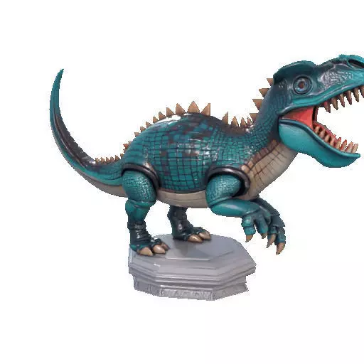 2733  Gothic   Roaring Ankylosaurus Dinosaur   3D Model 3D print model_19