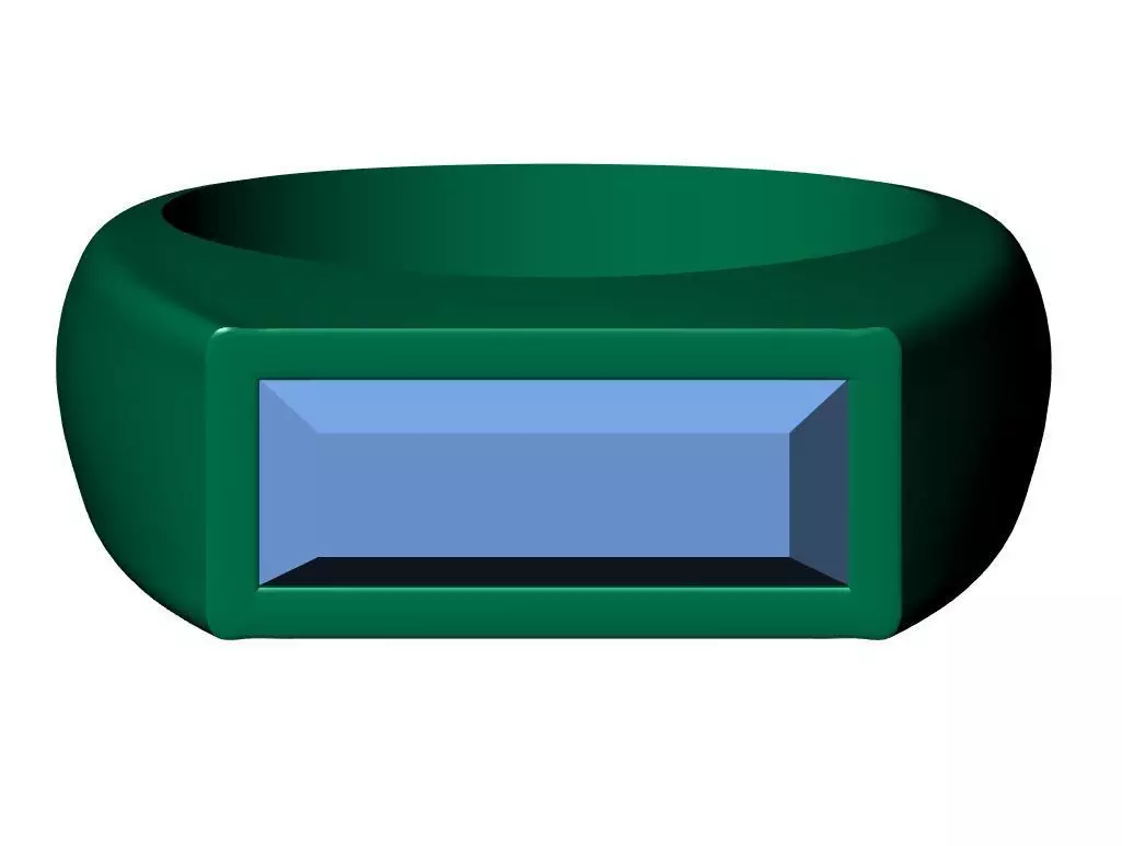 Gents Ring 3D print model_11