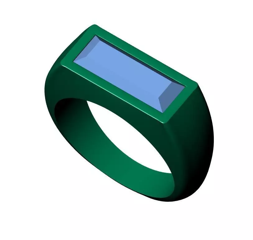 Gents Ring 3D print model_8