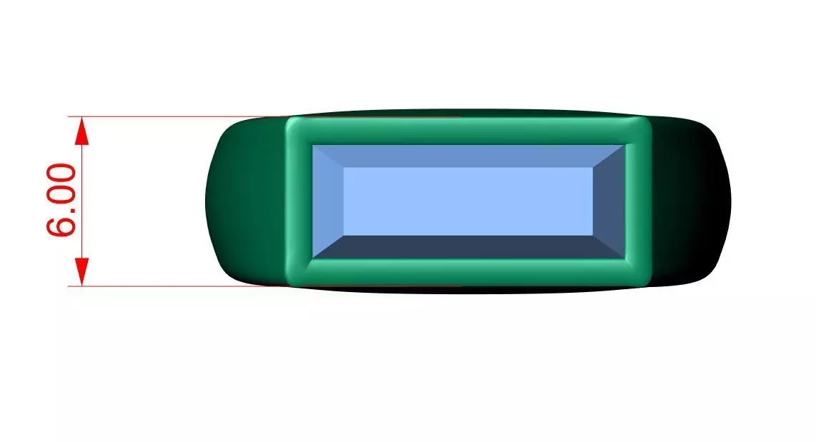 Gents Ring 3D print model_10