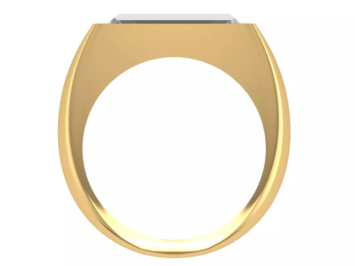 Gents Ring 3D print model_4