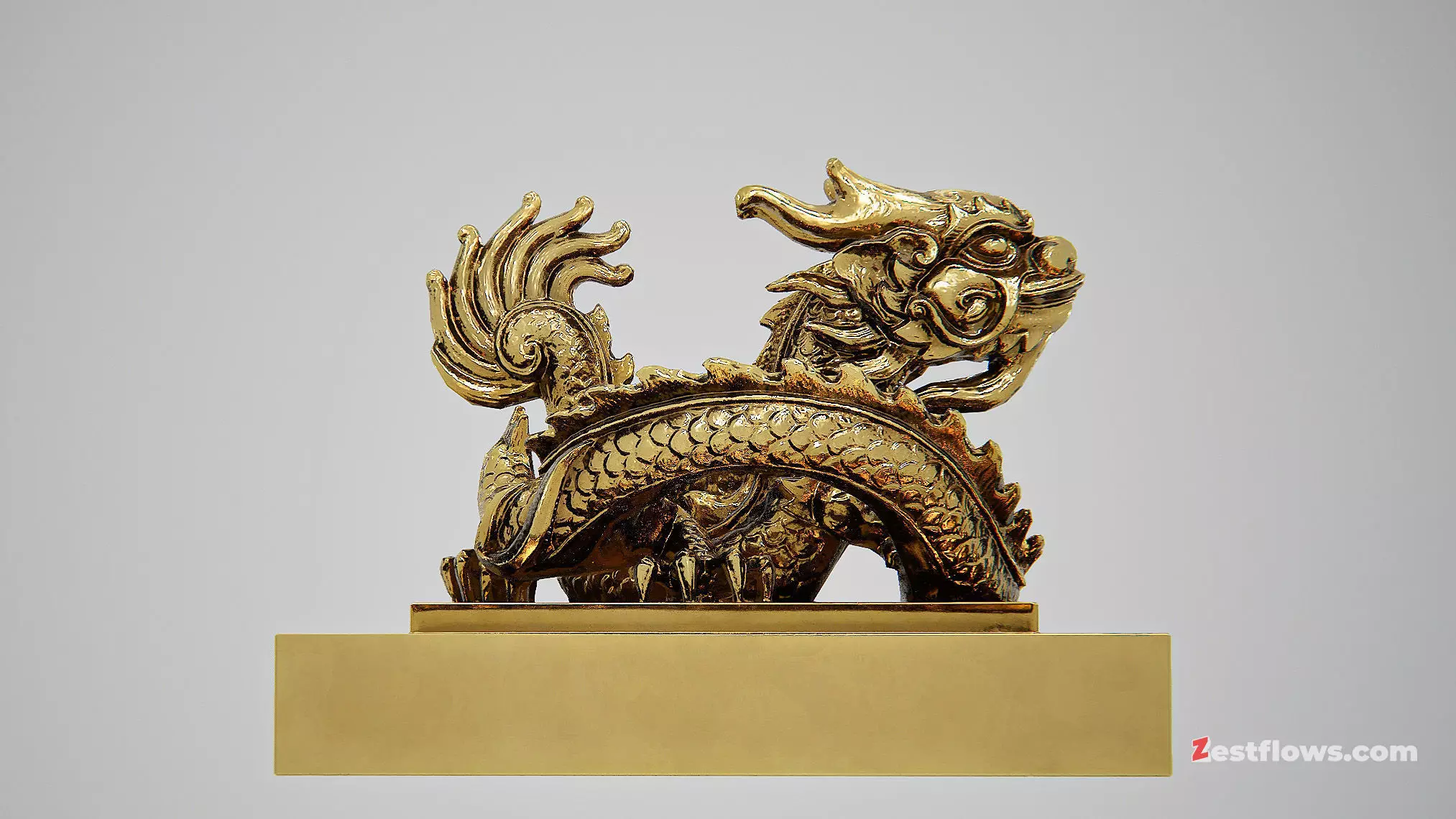 Imperial Seal of Emperor Minh Mang - 1823 3D model_2