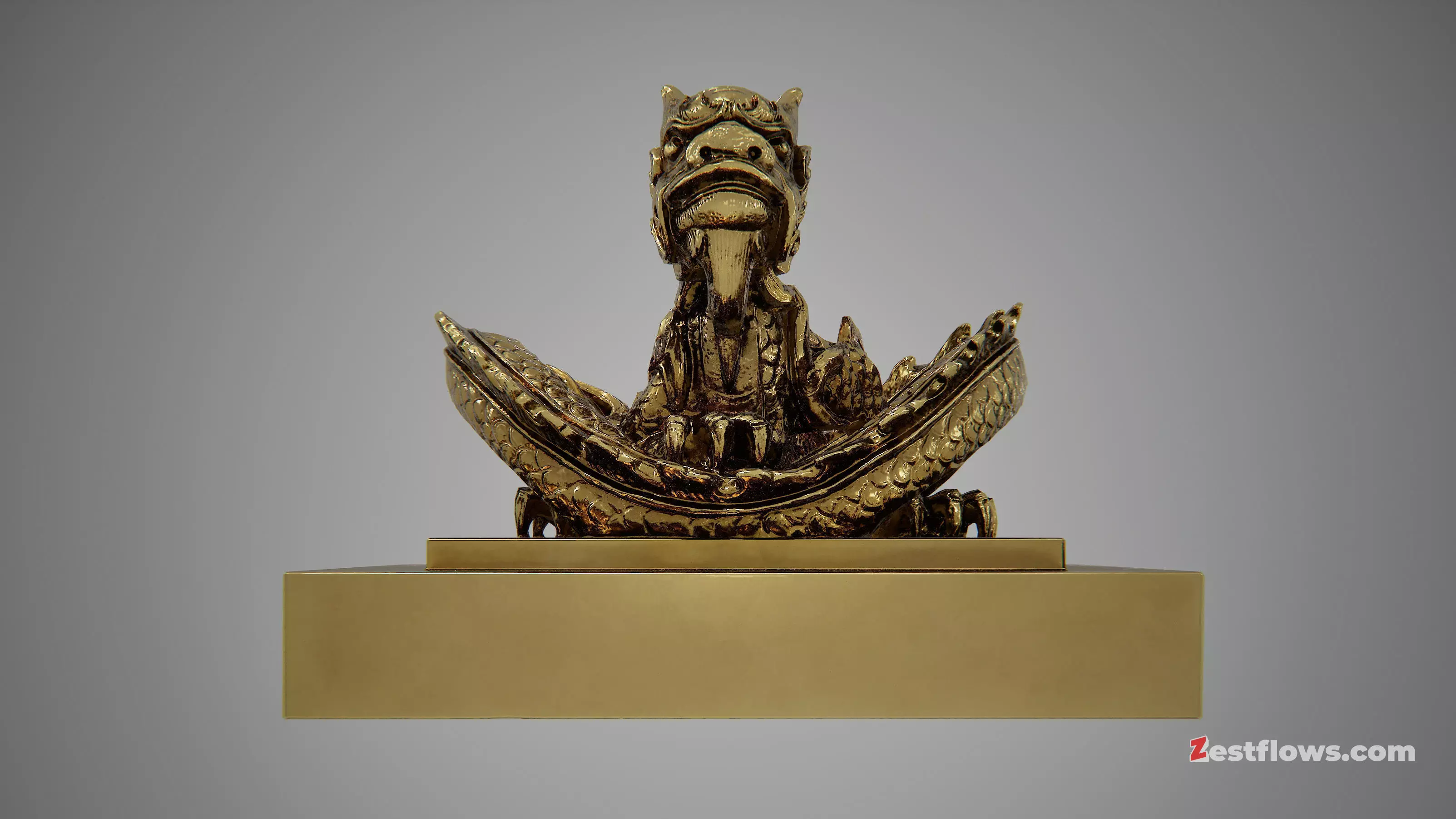 Imperial Seal of Emperor Minh Mang - 1823 3D model_10