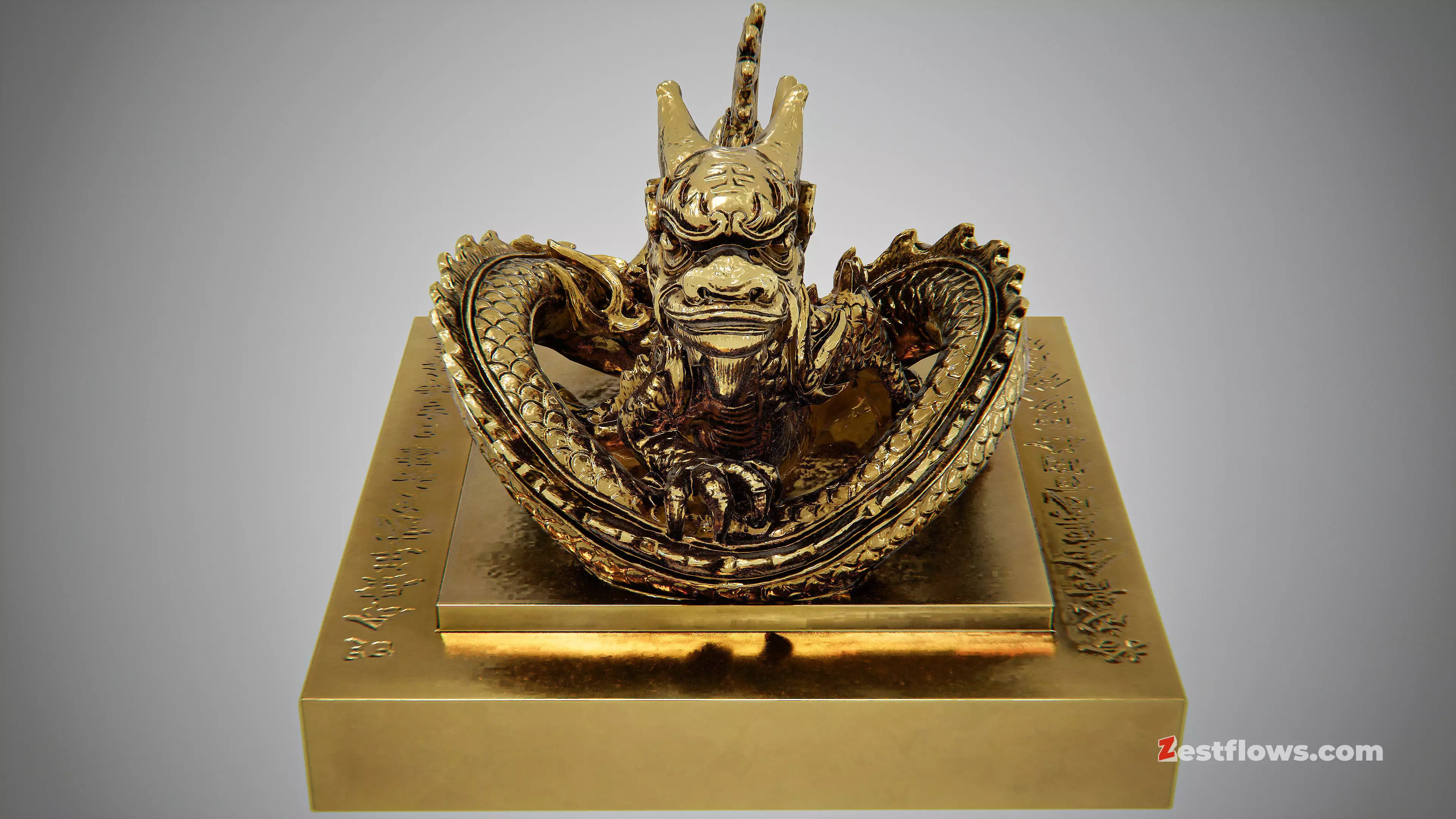 Imperial Seal of Emperor Minh Mang - 1823 3D model_6