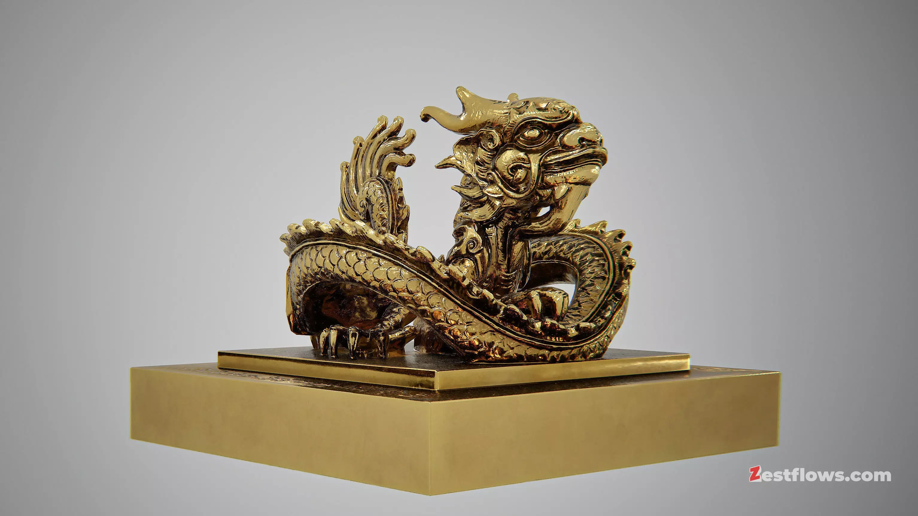 Imperial Seal of Emperor Minh Mang - 1823 3D model_0